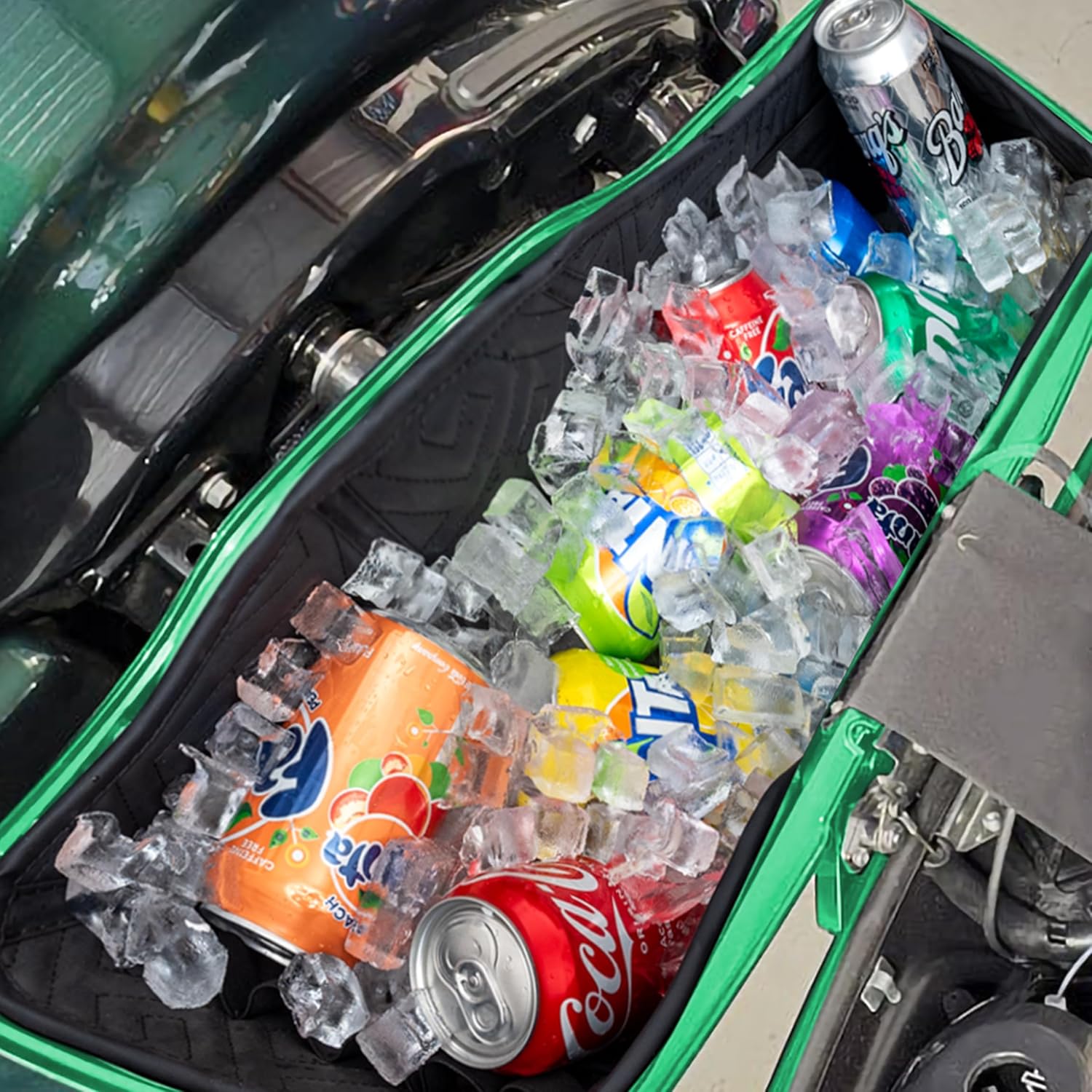 Extended Saddlebags Liners for Harley Touring 2014‑2023 – Premium Organizer, Custom Fit, Travel Storage & Ice‑Friendly Design