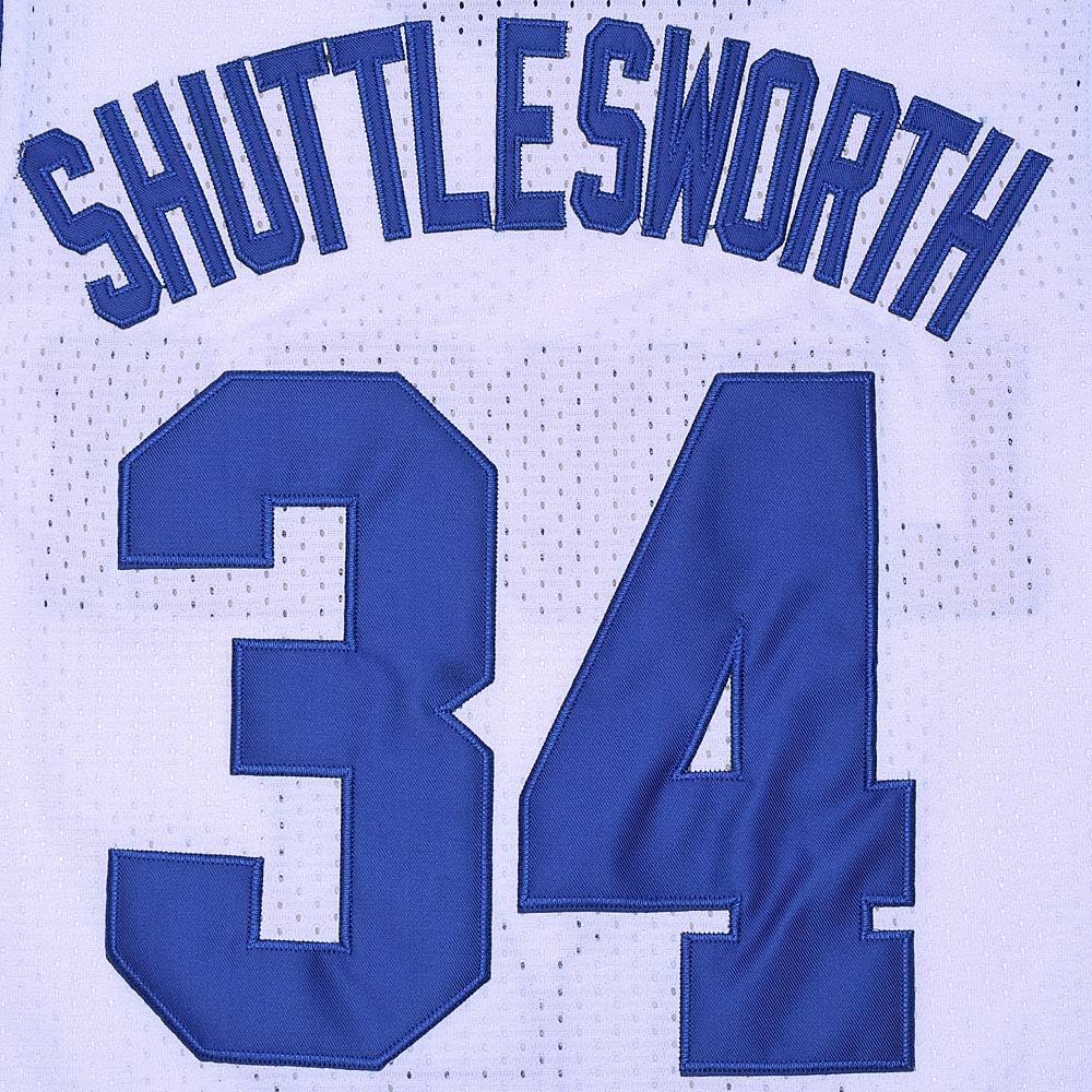 BOROLIN Jesus Shuttlesworth Shirts 34 Lincoln High School Basketball Jersey - Image 5