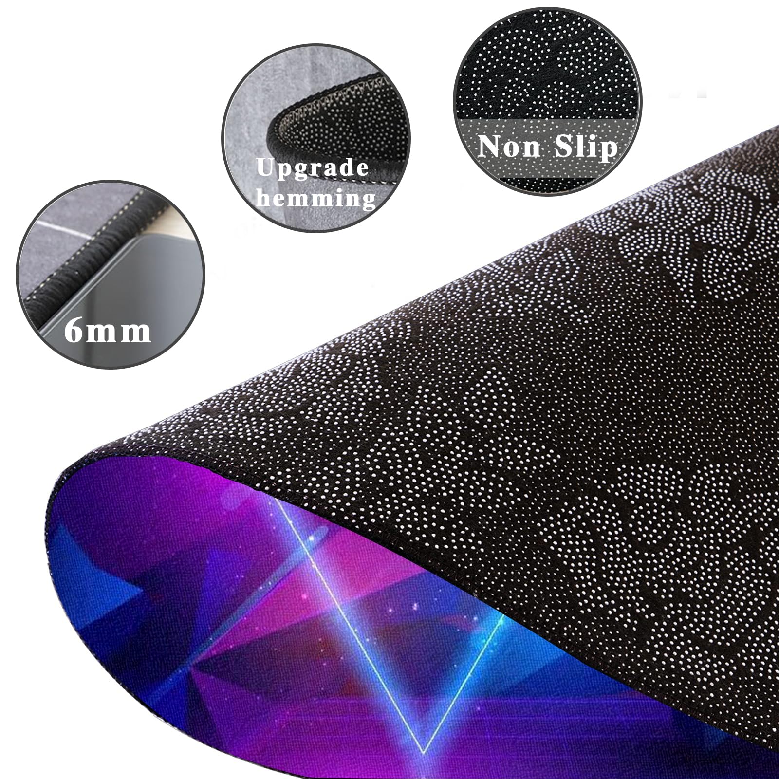 Tapis Chaise De Bureau 180 X 200 Cm - Protecteur Sol Antidérapant Pour Fauteuil Gaming Et Bureau - Sols Durs