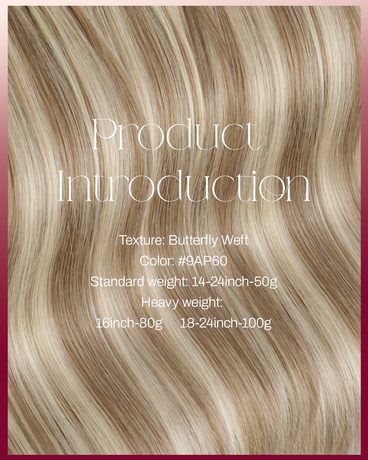 Moresoo Weft Hair Extensions Real Human Hair Medium Brown Highlighted Platinum Blonde Sew in Human Hair Extensions Brown to Blonde Full Head Remy Straight 18 Inch 100g/Pack #P6/60 — view 149