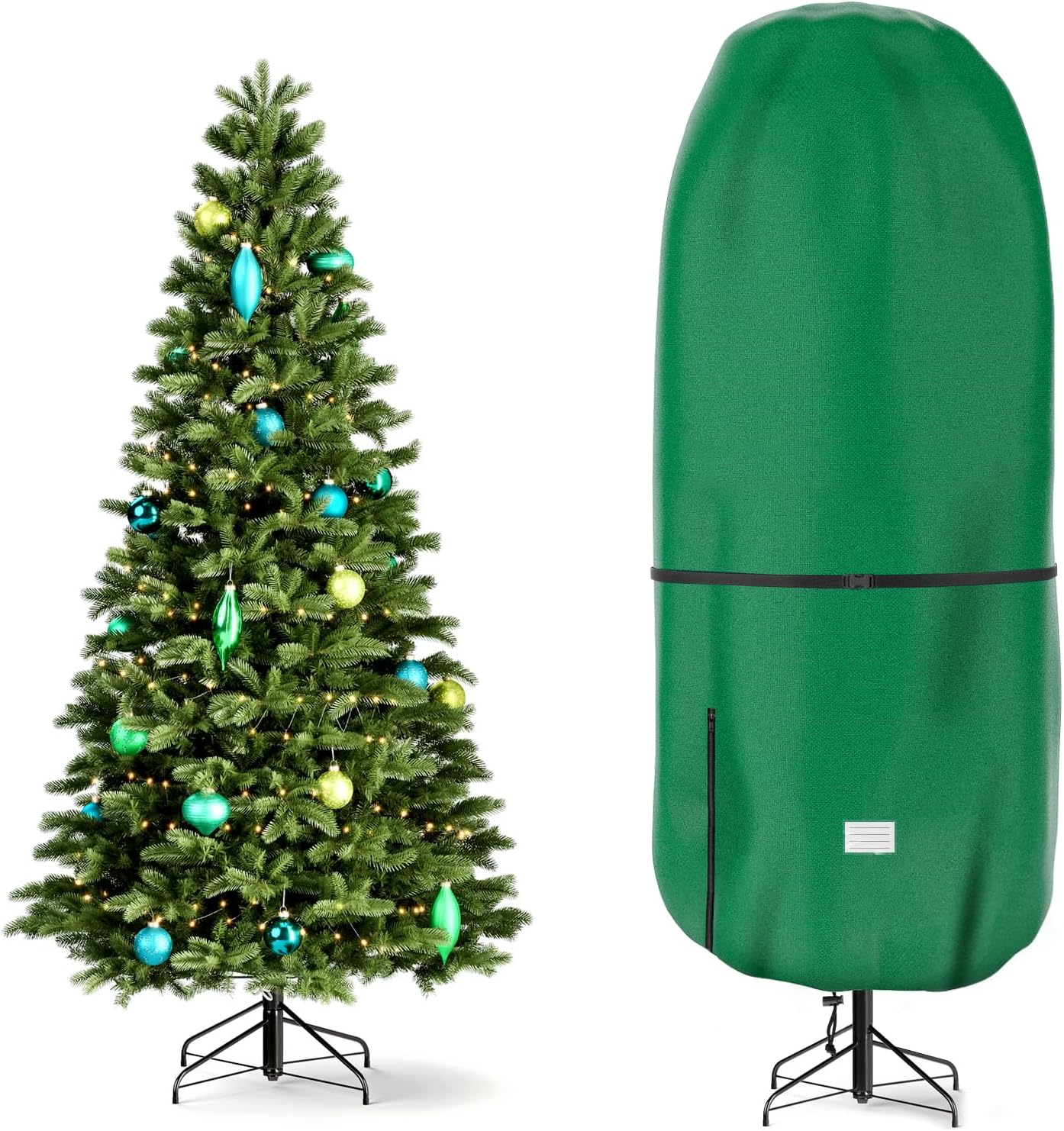 Upright Christmas Tree Storage Cover,Tear Resistant