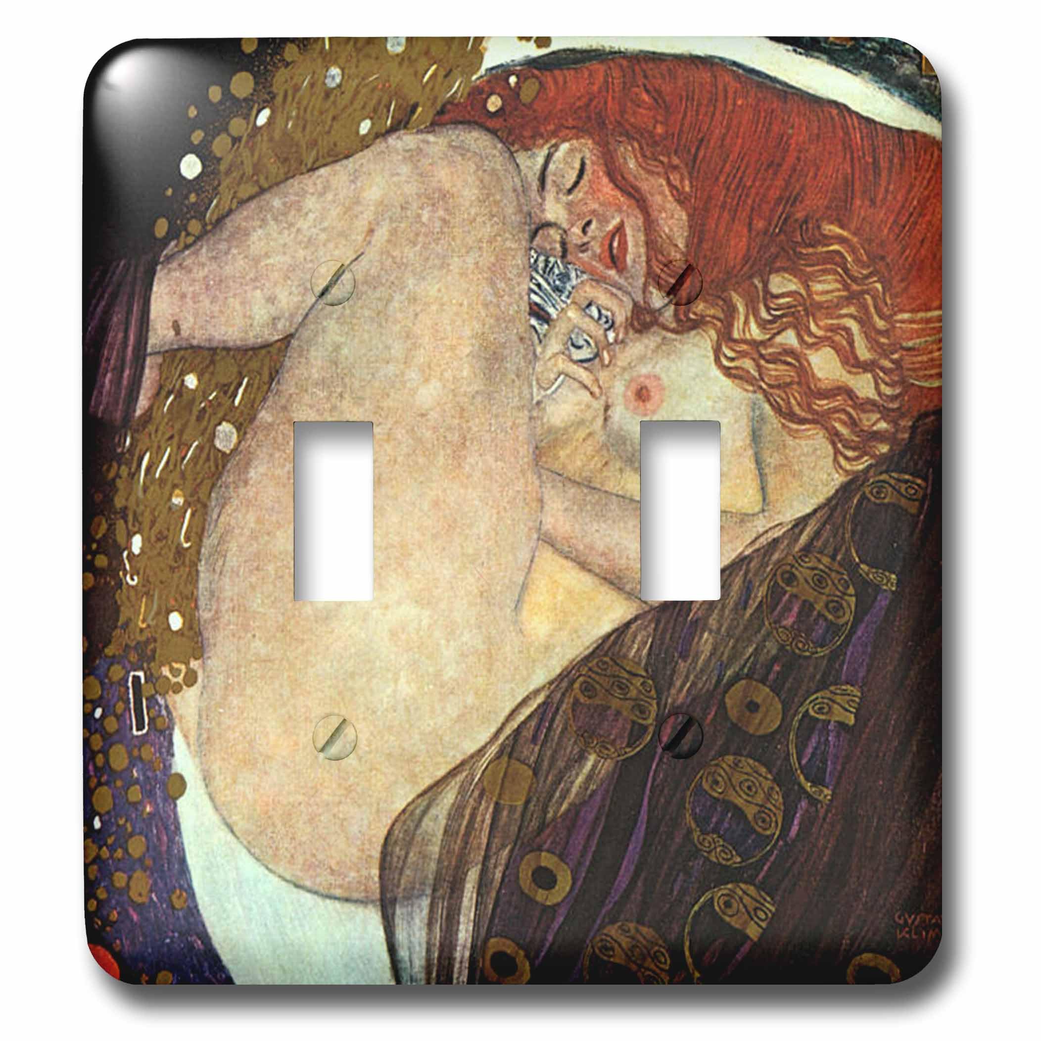 Interrupteur à bascule Klimt Danae 3dRose lsp_243576_2 décoratif multicolore