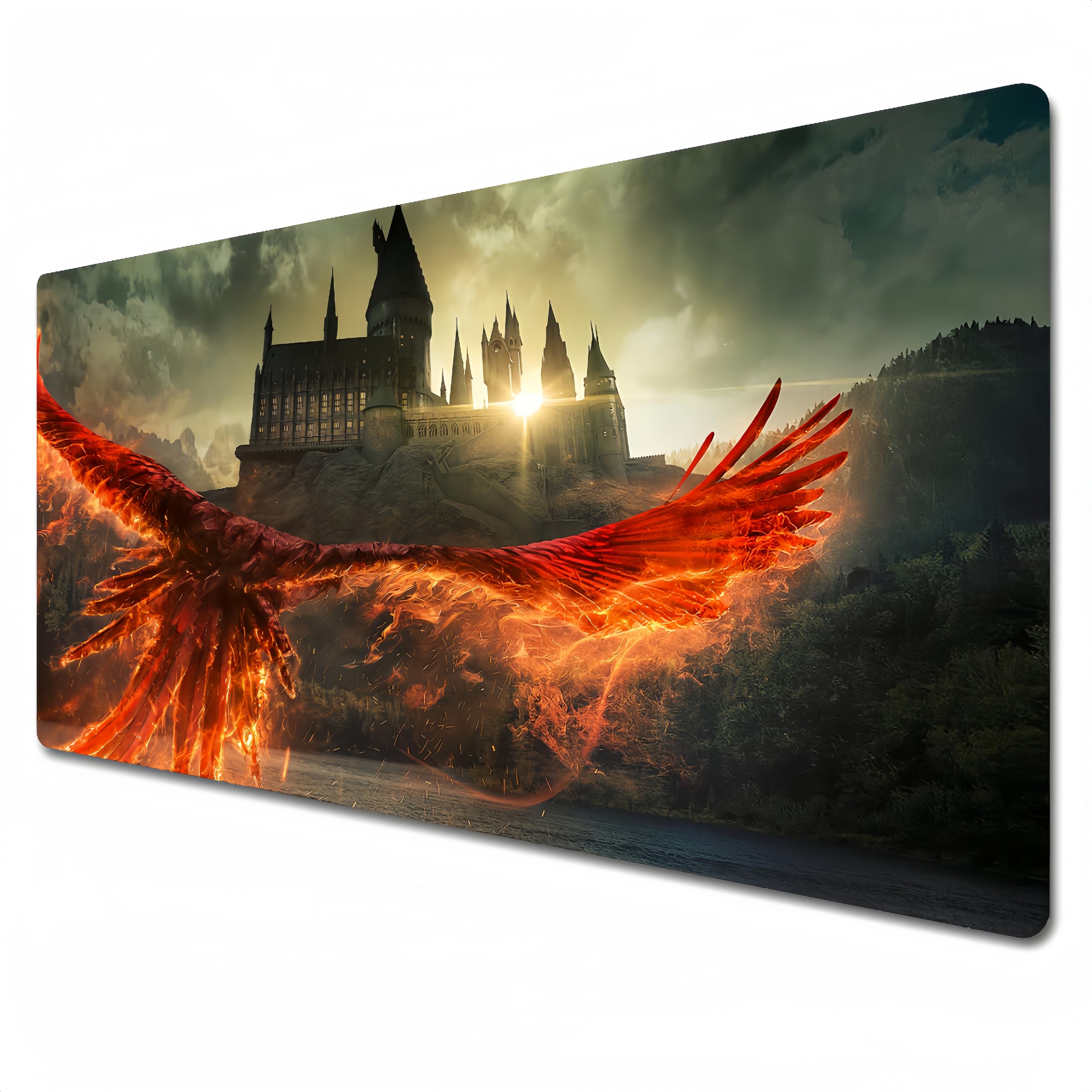 DHSBD Zwart-Wit Strepenpatroon Grote Muismat Natuurlijk Rubber Computer Gaming Mousepad Bureaumat Vergrendelingsrand 600x300x3mm