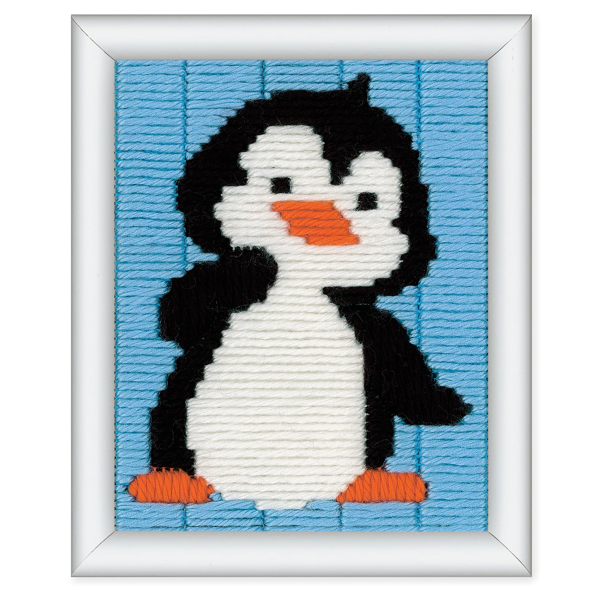 Vervaco Penquin Long Stitch Kit, Multi-Colour