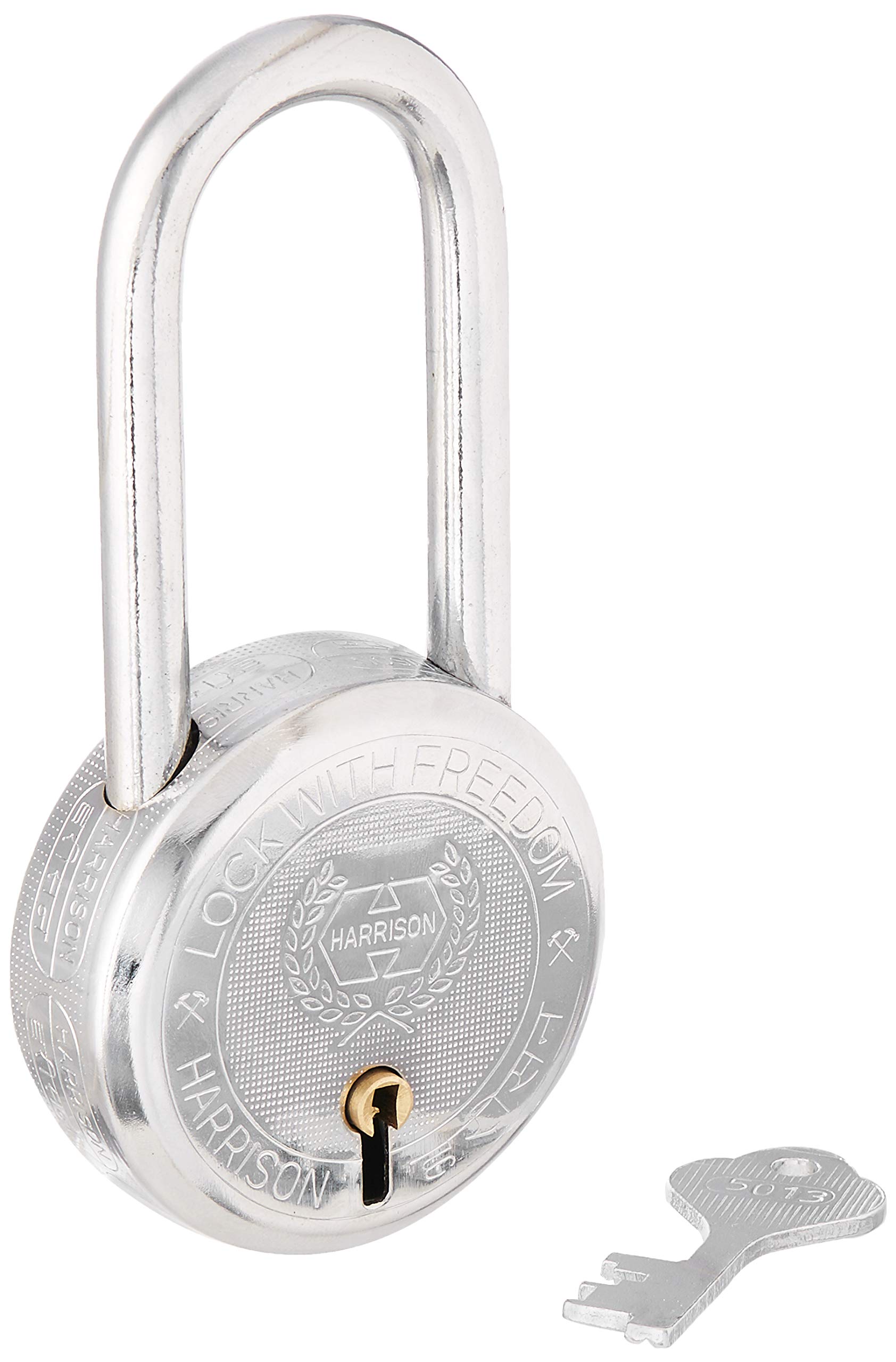 Harrison T-26 BCP L/S-0245 Steel 9 Levers Padlock with 3 Keys, Silver (B07HKN32PM) Amazon Price History, Amazon Price Tracker