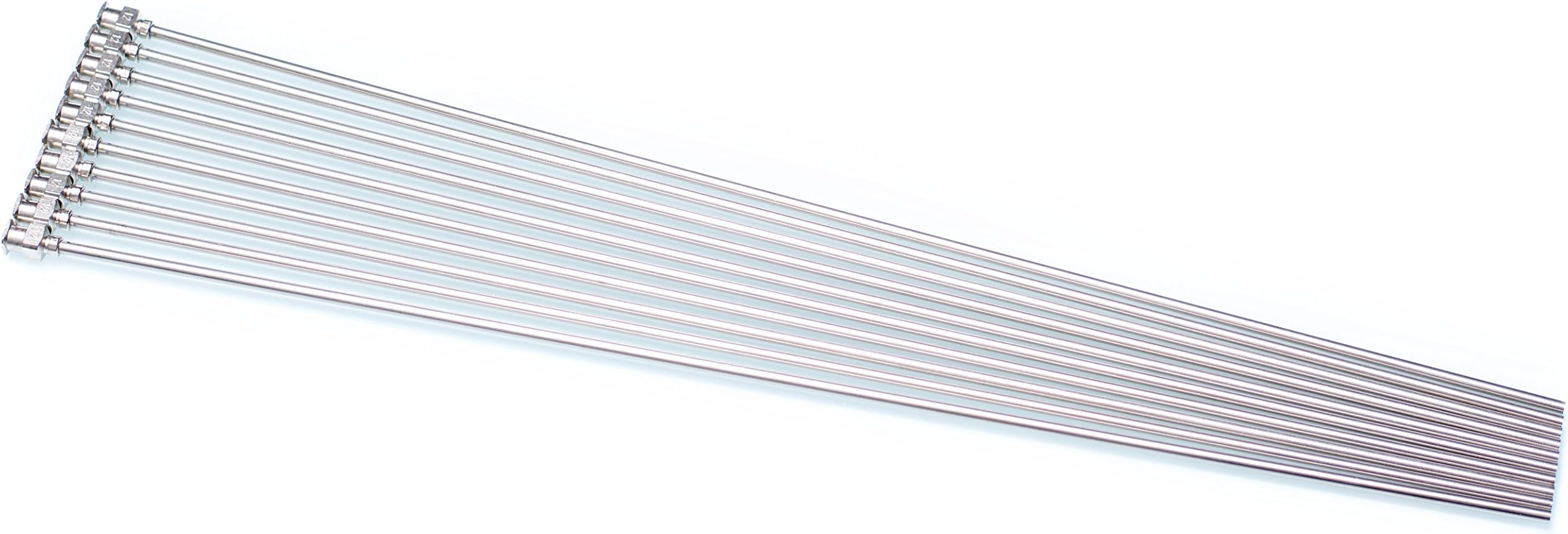 Dispense All - 12 Gauge 12 Inch (1 Foot) Blunt Tipped Dispensing Needles, Stainless Steel, Luer Lock, 10 Count