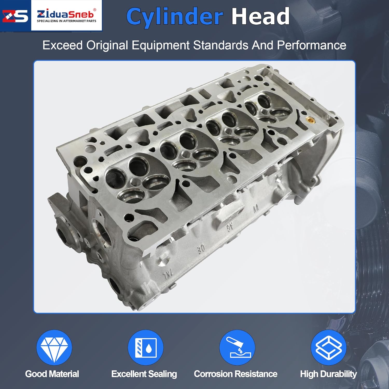 06H103063F Engine Cylinder Head NO-Camshaft Fit For VW Jetta Tiguan Golf GTI Passat CC Audi TT A3 Q3 2.0 TFSI TSI CCTA CCZA CAWB 2008-2016 06H103064M 06H103064 06H103063