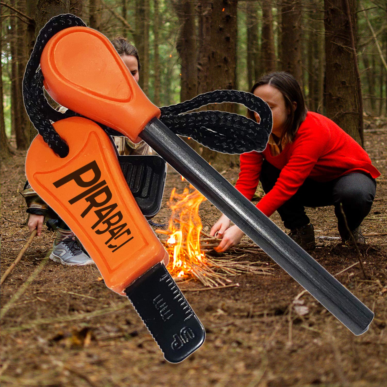 PIERRE À FEU allume feu firesteel. Randonnée Camping Tactique bushcraft EUR 4,00 - FR