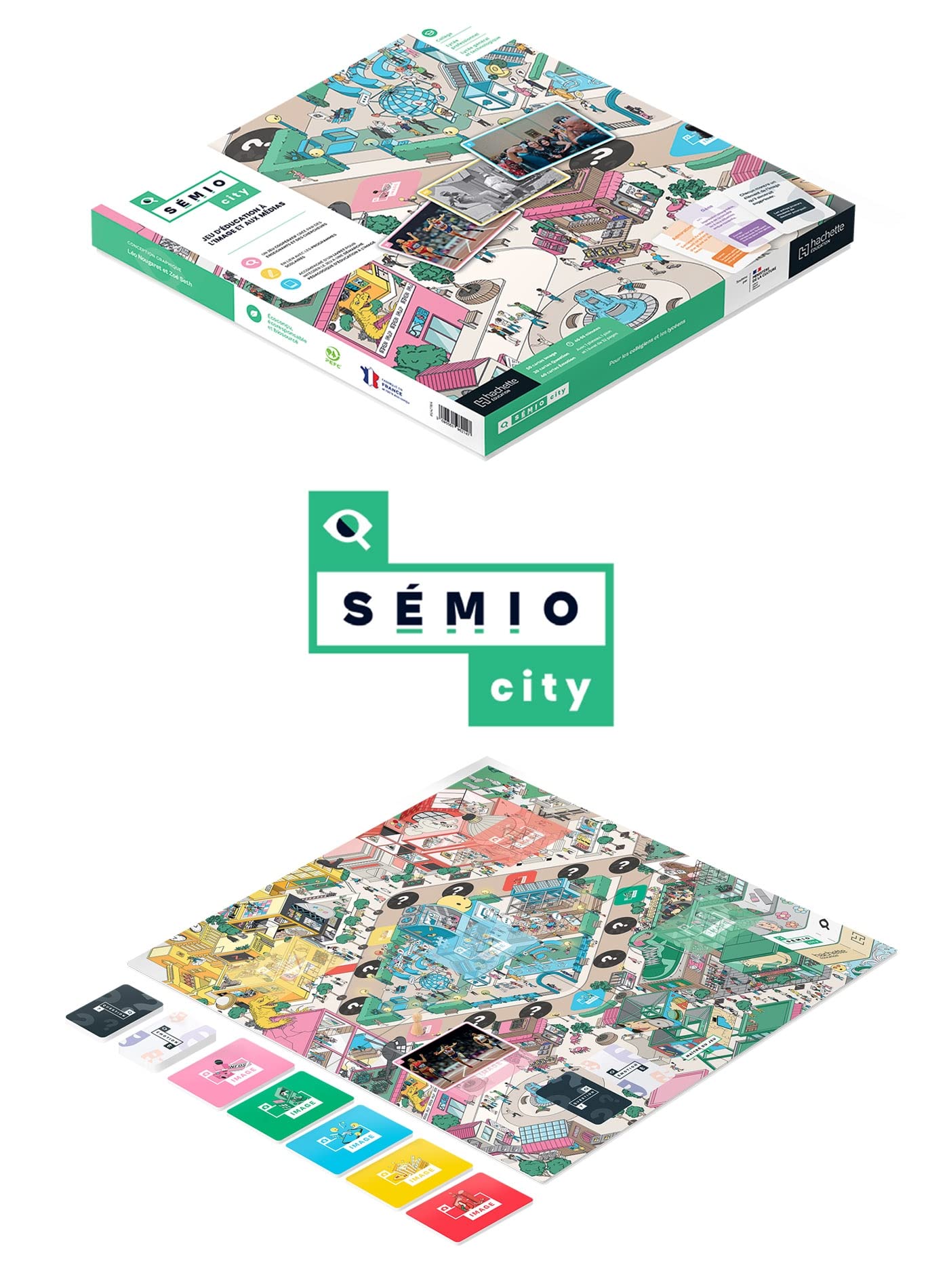 Sémio city - jeu coopératif d'éducation aux images et aux médias