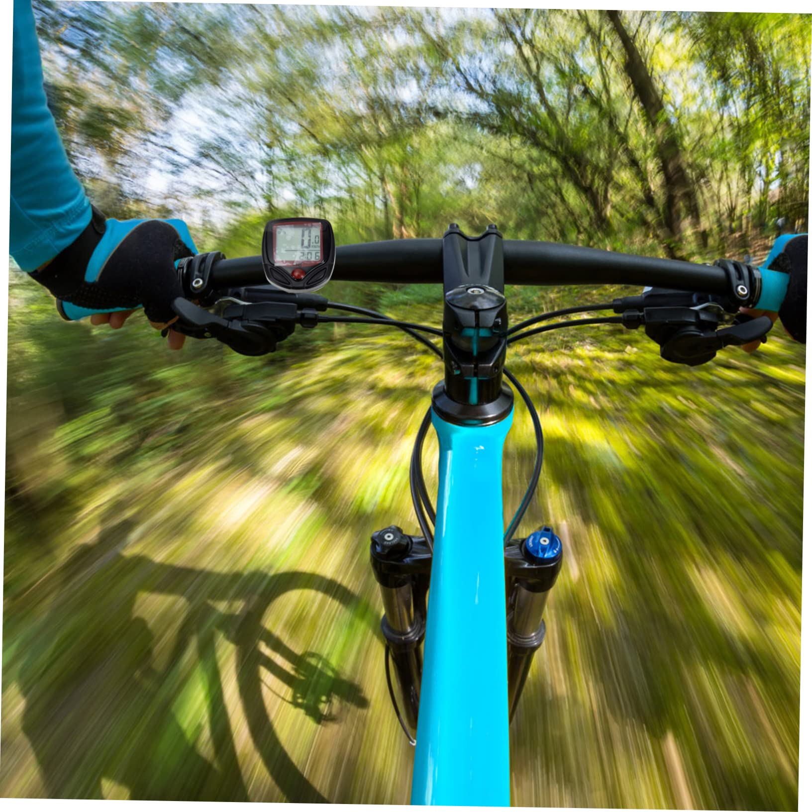 Toyvian Velocímetro para Bicicleta Ordenador Accesorios para Bicicleta Acuática Odómetro para Bicicleta Velocímetro De Montaña Velocímetro para Bicicleta Velocímetro Portátil para