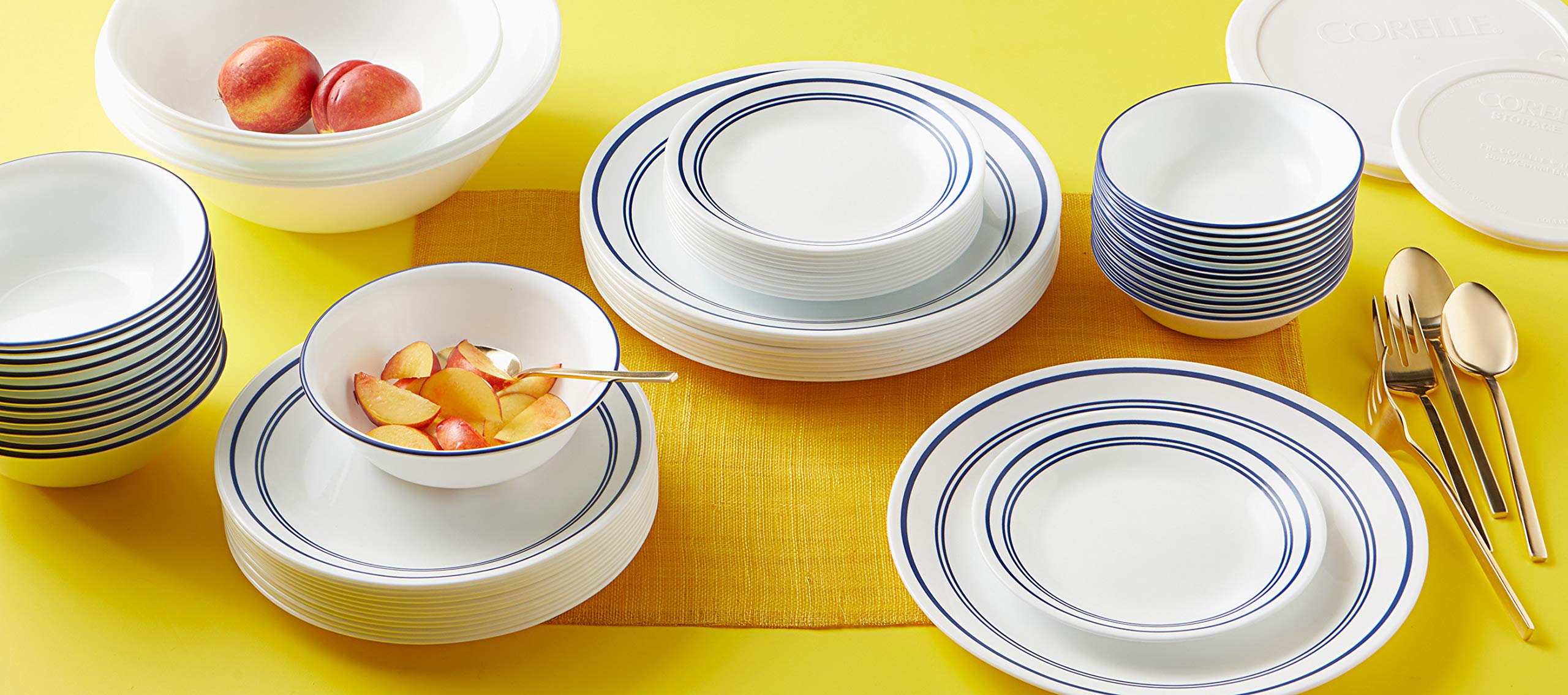 Amazon.com | CORELLE 78-Piece Service for 12, Chip Resistant