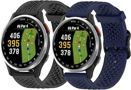Amazon.com: Lamshaw Compatible with Garmin Approach S44 Band, 20mm