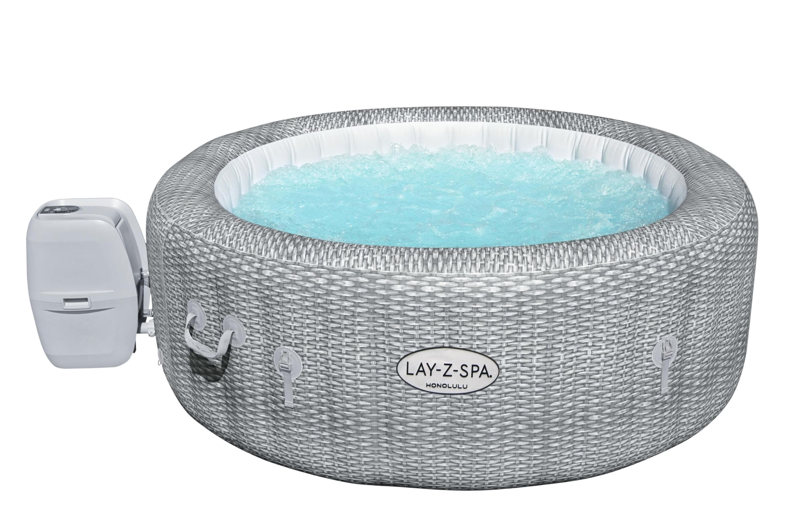 BESTWAY - SPA Hinchable Lay-​Z-​SPA Honolulu para 4-​6 Personas Redondo 196x71 cm