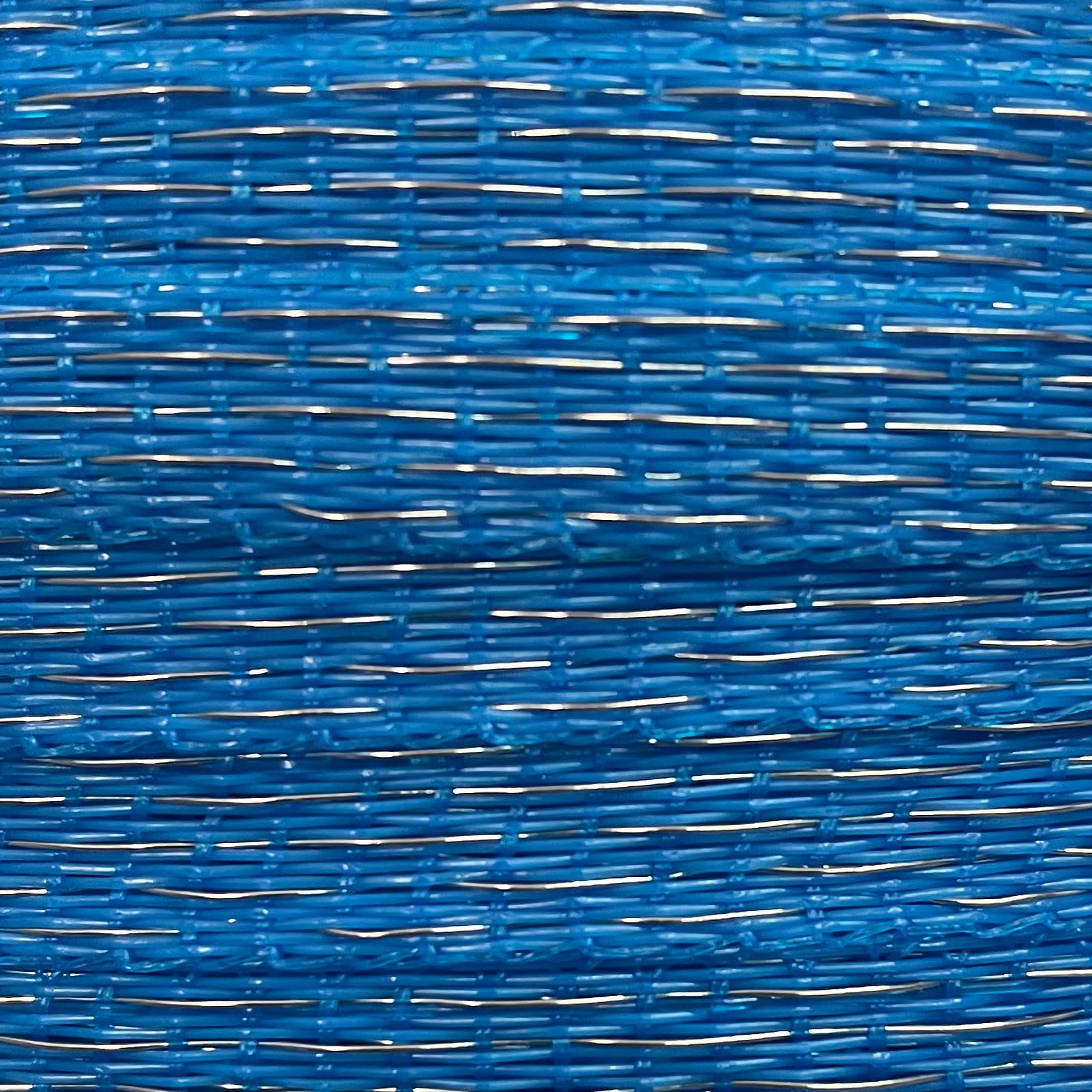 Weidezaunband Premium - blau - 200 m, 10 mm, 5 Niro - speziell zur Wildabwehr