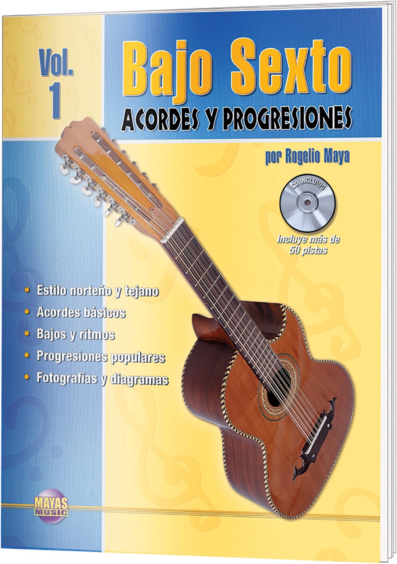 Bajo Sexto 1; Acordes y Progresiones (MM300) (Spanish Edition) Paperback – June 1, 2010