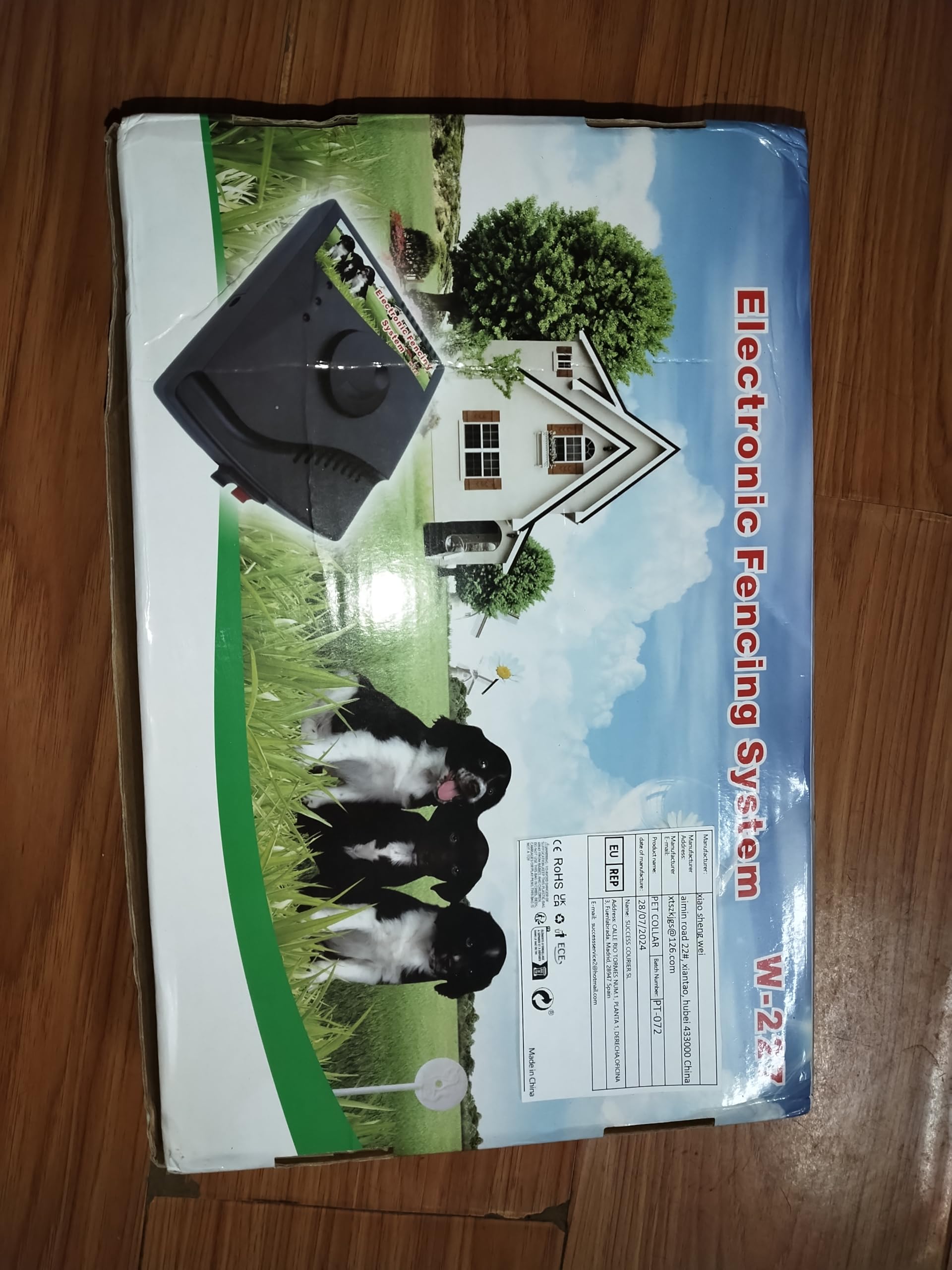 Valla subterránea para 2 Perros,Collar De Adiestramiento para Perros