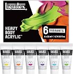 Liquitex Professional Acrylic Heavy Body Set Vibrant 6 X 20ml