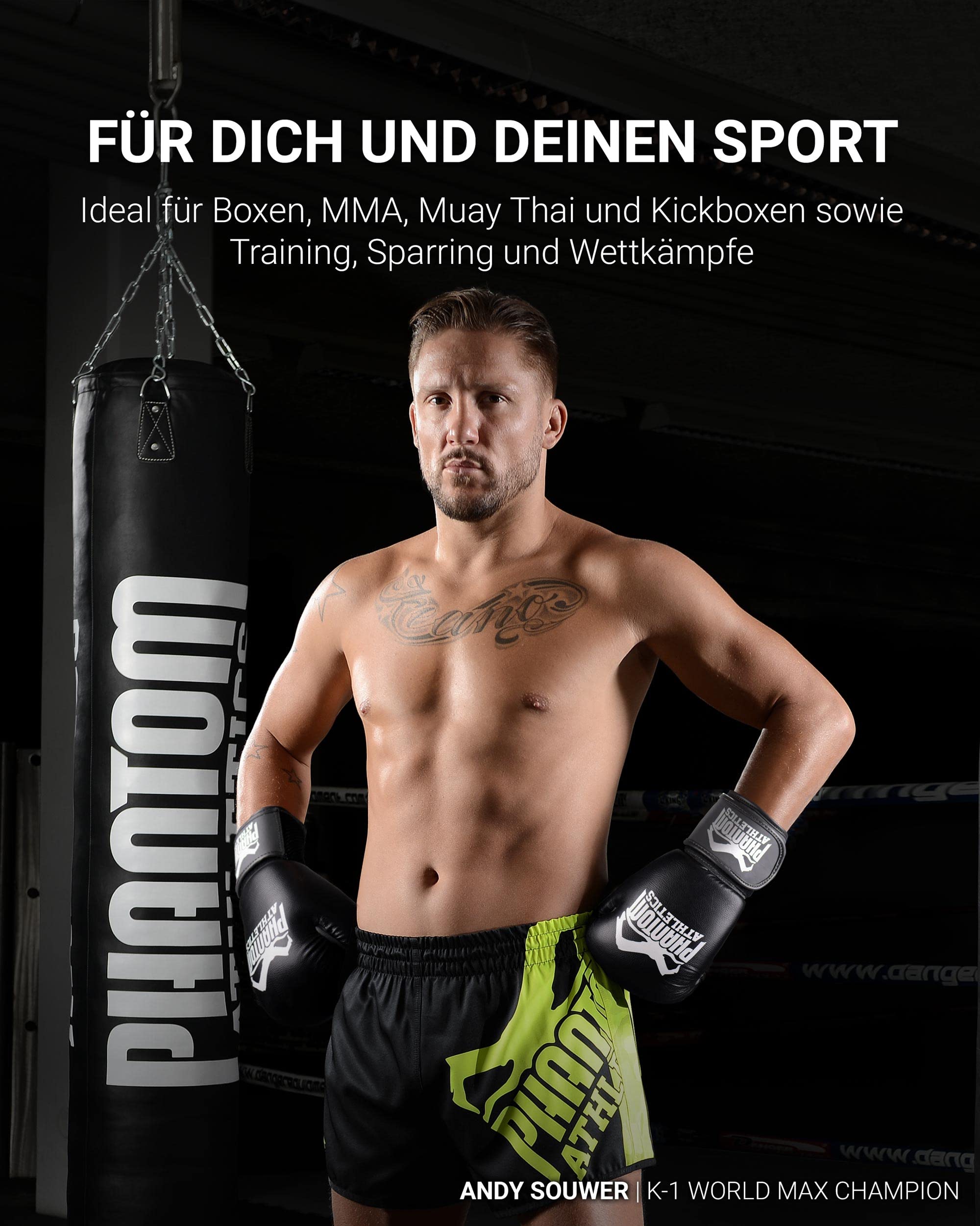 Phantom Boxhandschuhe Ultra | MMA, K-1, Kick-Boxing Gloves | 10-16 oz | Männer