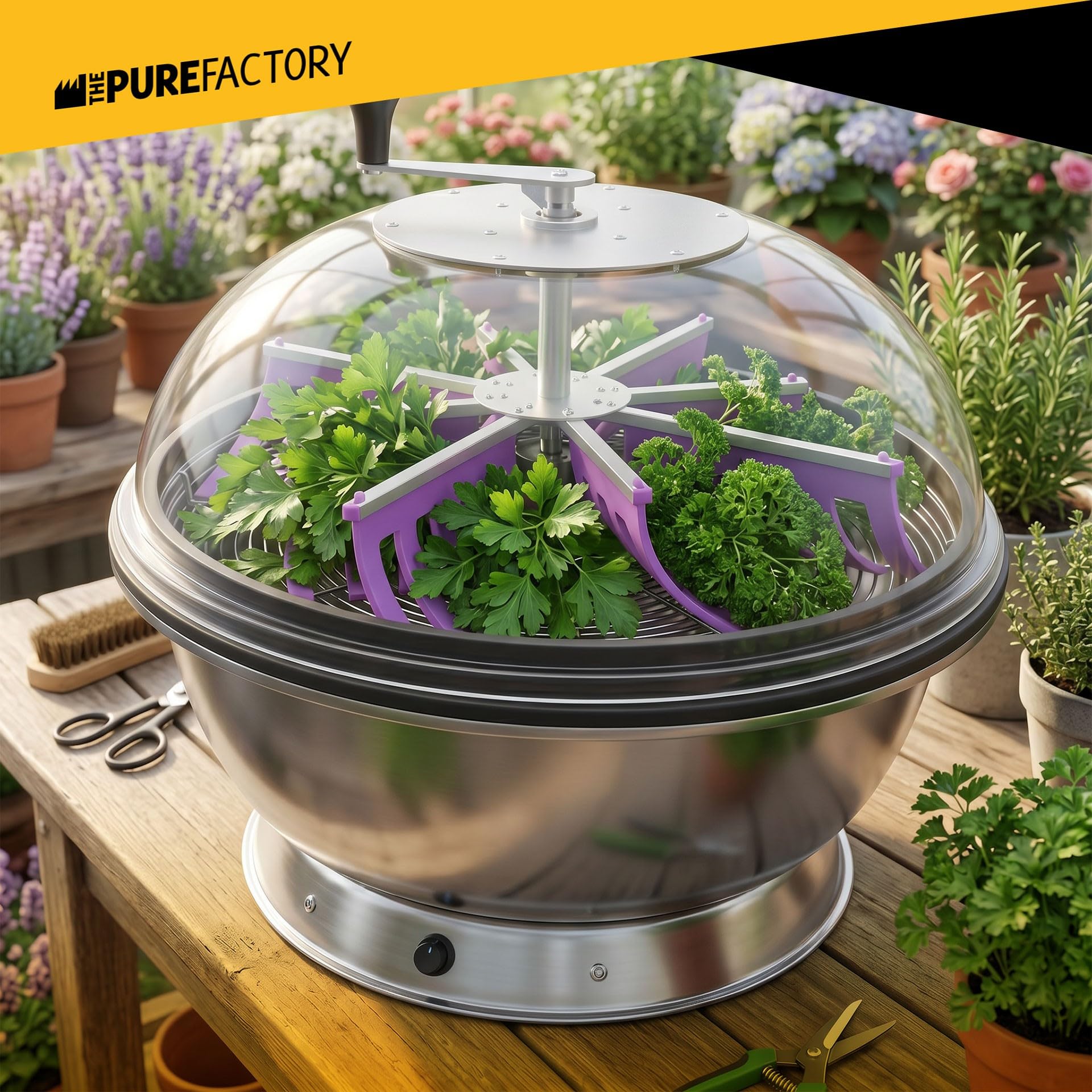 Podadora Top Spinner Rotor 24 (60 cm) | Herramientas de Podar | Eficiencia y Precisión en el Cultivo de Plantas para Jardinería y Huertos Urbanos