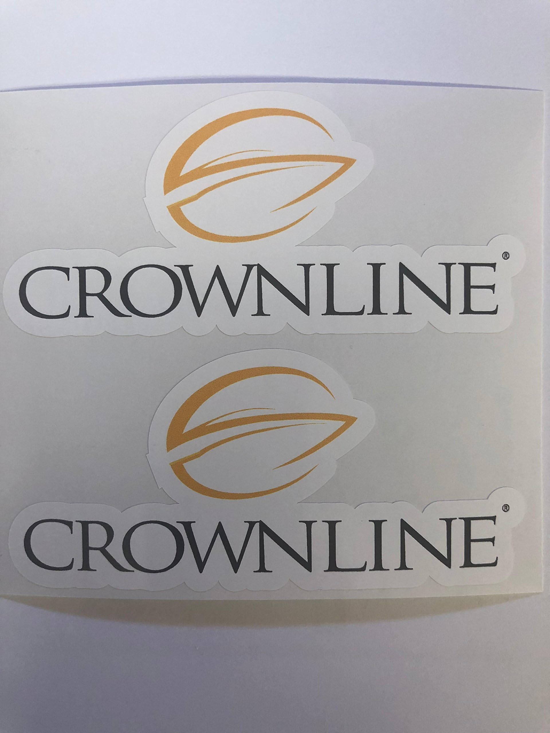 2 Crownline Boats Decals
