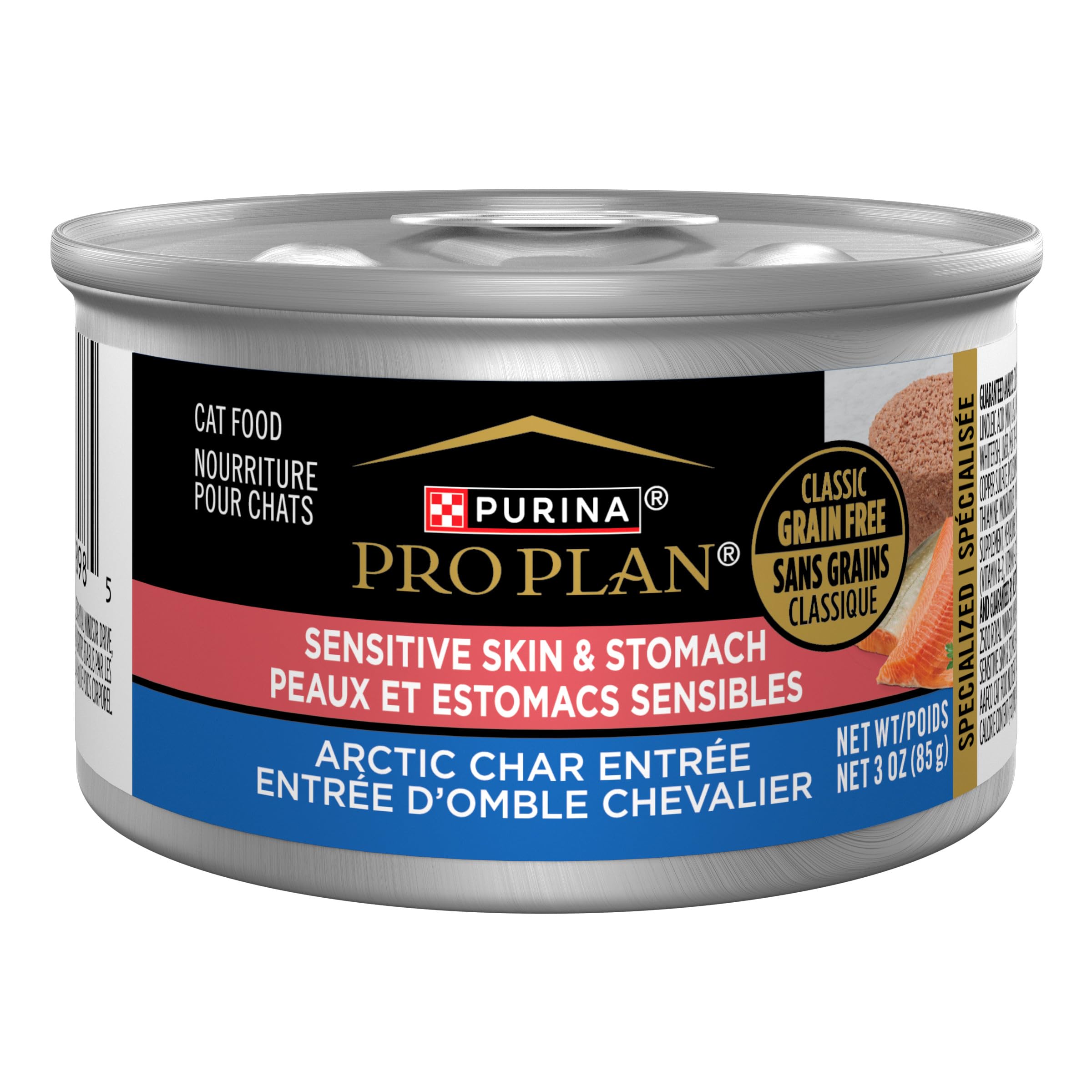 Purina Pro Plan Sensitive Skin and Stomach Cat Food Wet Pate