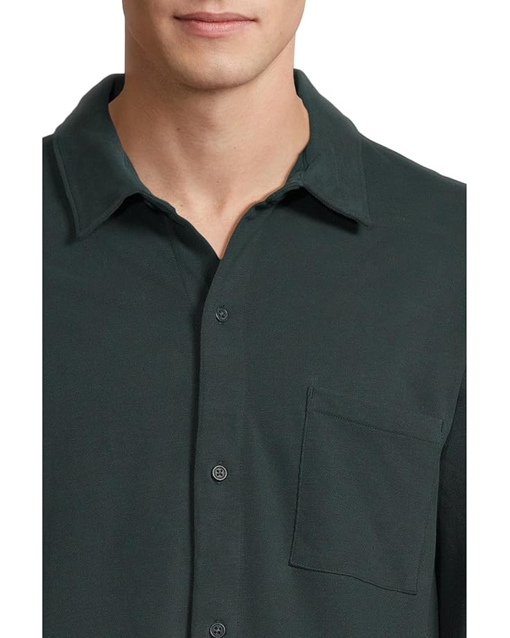 Vince Sueded Jersey Long Sleeve Button Down - #4 of 5