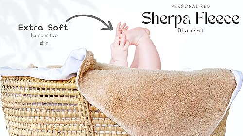 Miniatura 6 de Coca + B Personalized Blankets and Throws - Grey Wolf - Customized Blanket for Kids - Add Name & Customize for Girls, Boys & Adults - Perfect