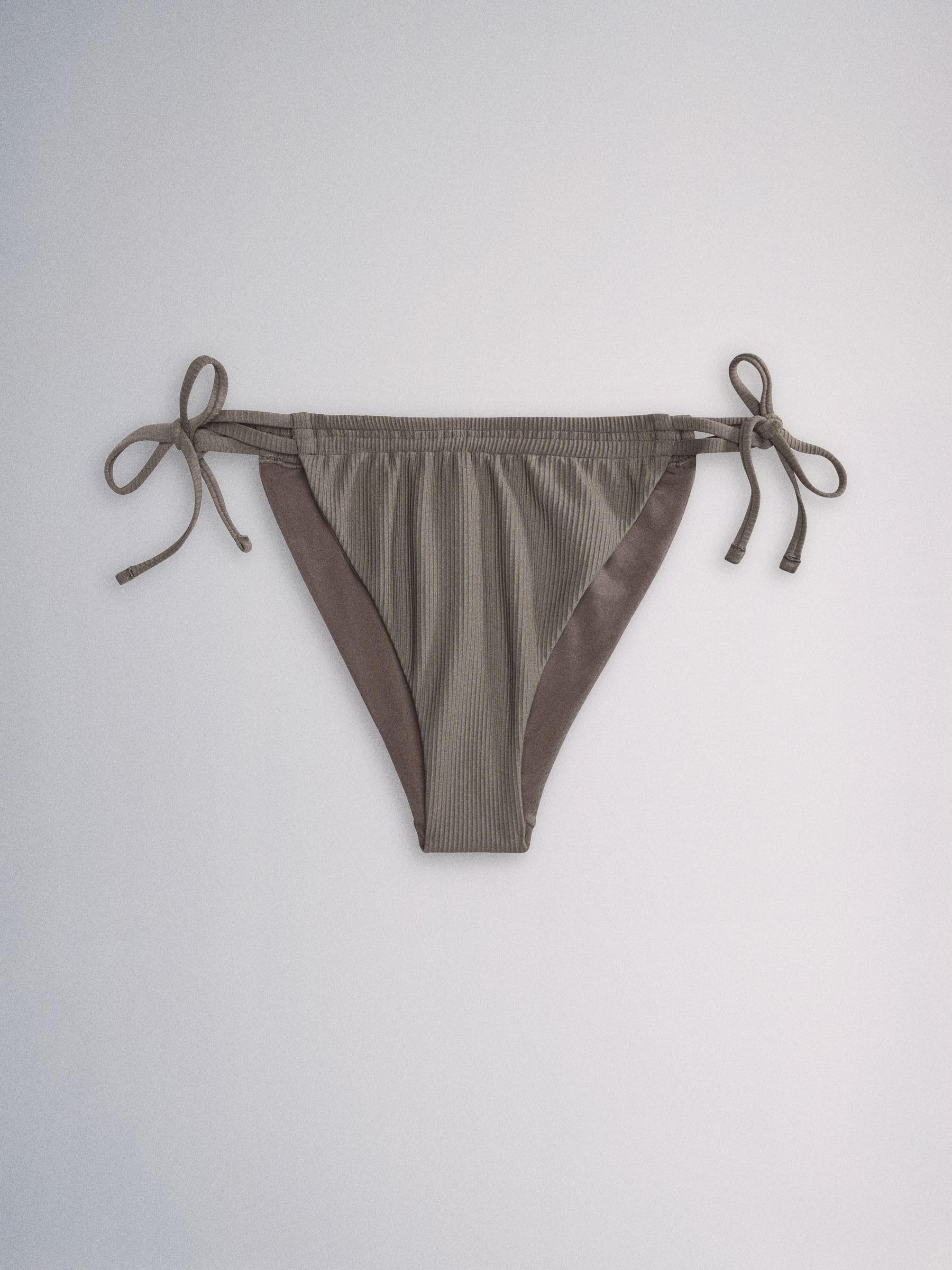THE SET Femme Bas de Bikini échancré, Lot de 3 | Taille mi-haute