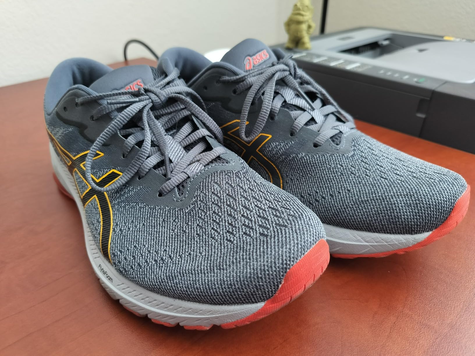 Men\'s ASICS GT-100 Flyte Foam Lite Truss Gray Athletic Shoes ASICS GT-1000 11 Piedmont Grey/Midnight 14 D (M) | B2B  main image 3