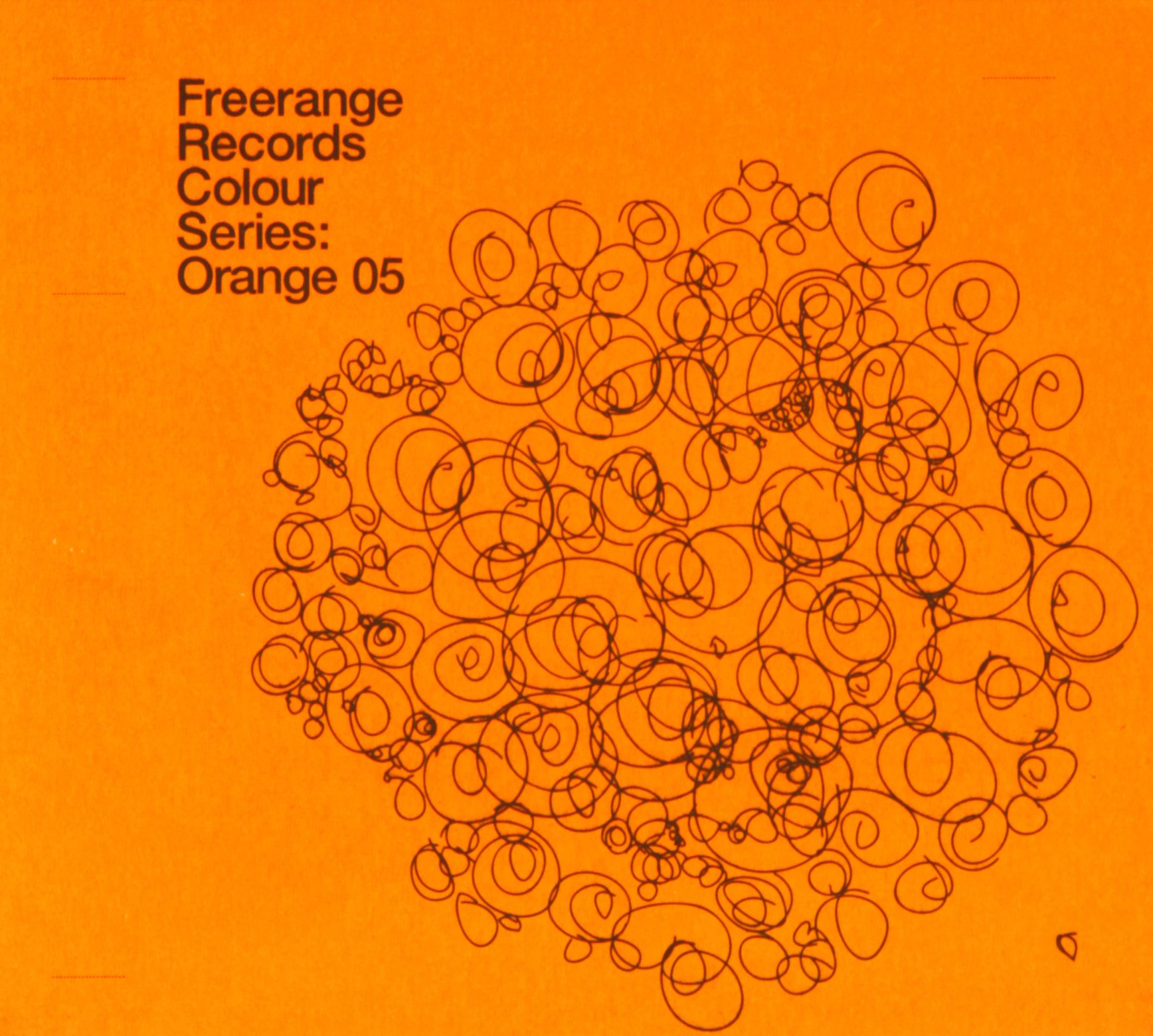 Various Artists Freerange Records Colour Series: Orange 05 CD UK Freerange 2008