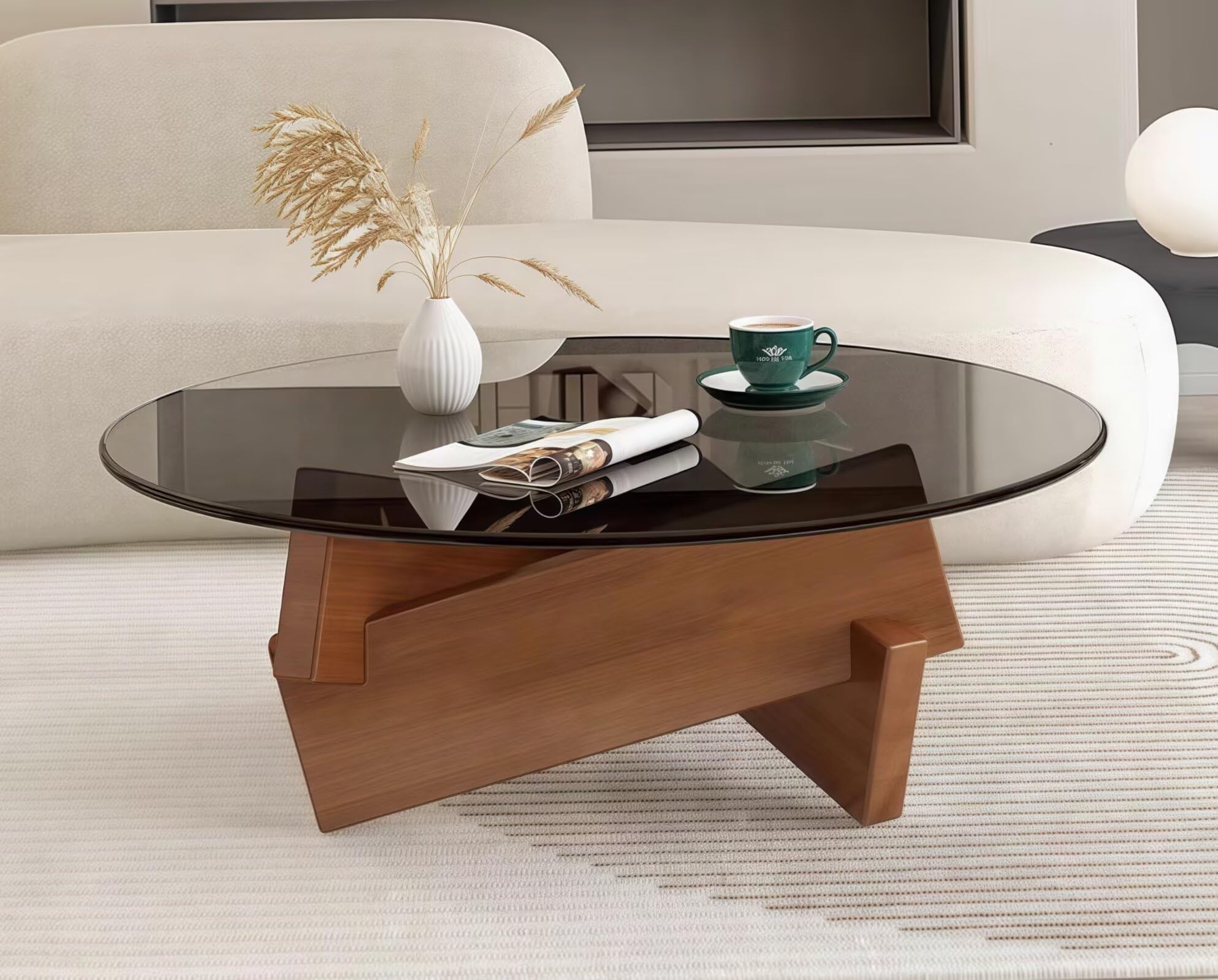 ゴールド ガラス天板 センターテーブル ガラスセンターテーブル ゴールドローズ - SUMIRE