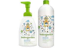 Babyganics Foaming Dish Dazzler: Your Secret Ingredient for Spotless Baby Dishes