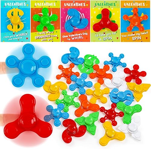 Paquete de 30 juguetes giratorios para la ansiedad, regalos de fiesta de Pascua para niños, rellenos de huevos de Pascua, juguetes pequeños a