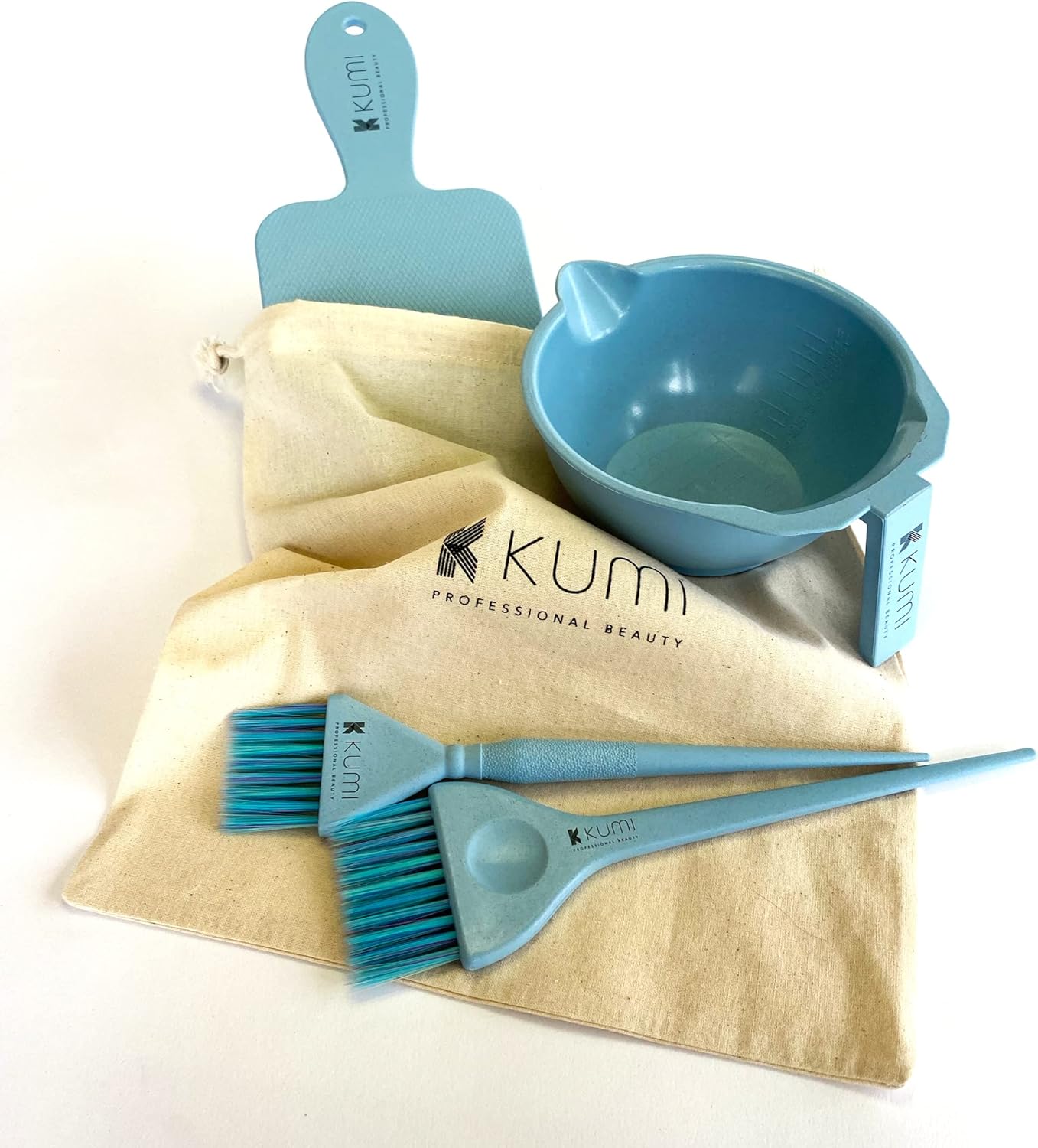 Kumi Professional Wheat EcoFriendly Blue 4 Piece Tint/hair dye Set
