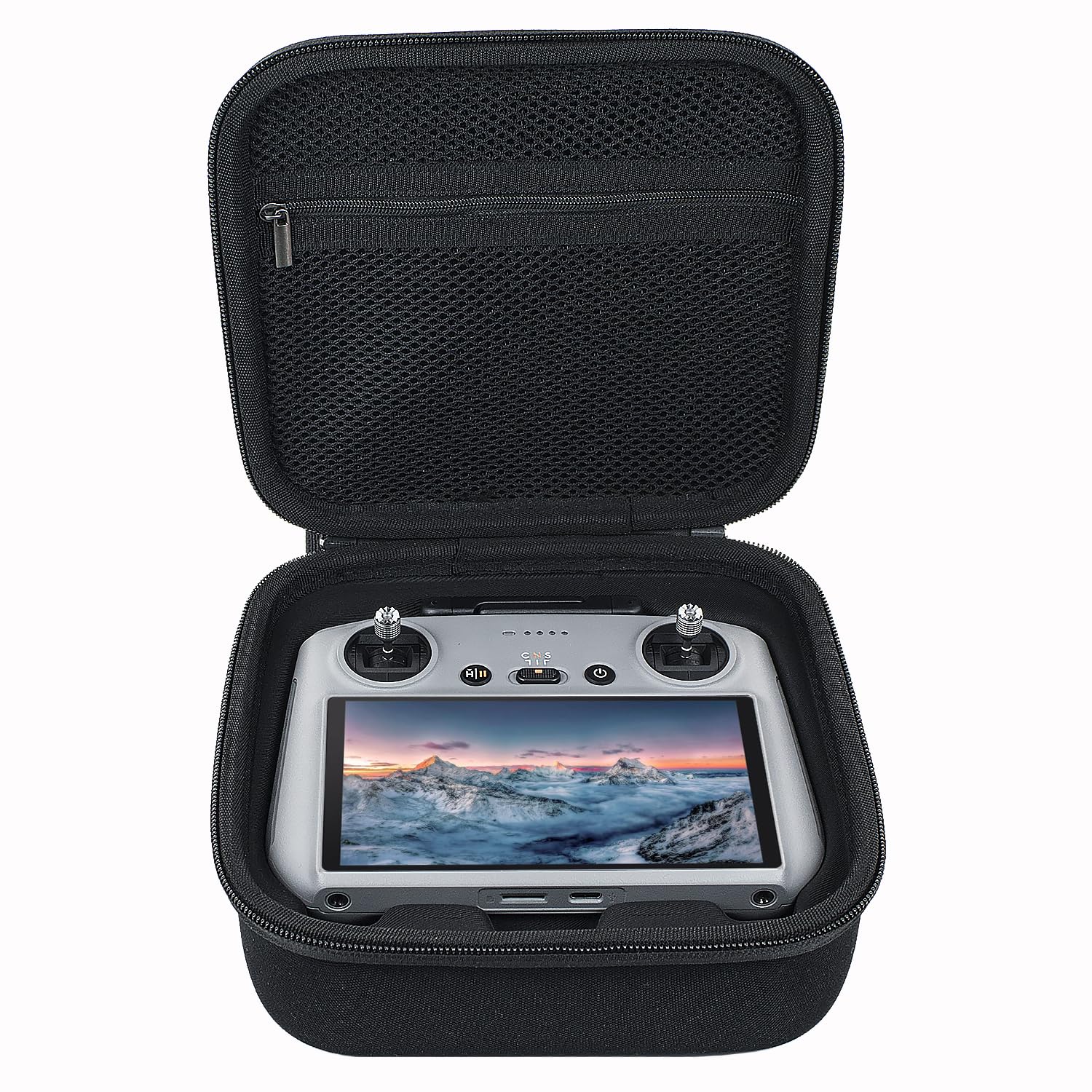 YIIWAY Hard Travel Case Compatible with DJI RC 2 / RC Remote Controller, Case Only - Black YC82043