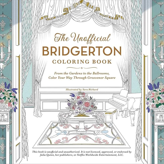The Unofficial Bridgerton Coloring Book