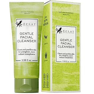 Tea Tree Gentle Facial Cleanser, All Natural Simple Face Wash with Aloe Vera, Clarifying & Deep Cleansing Foaming Facial Wash, Oily Skin Facial Cleanser, Facial Wash for Women Anti Aging