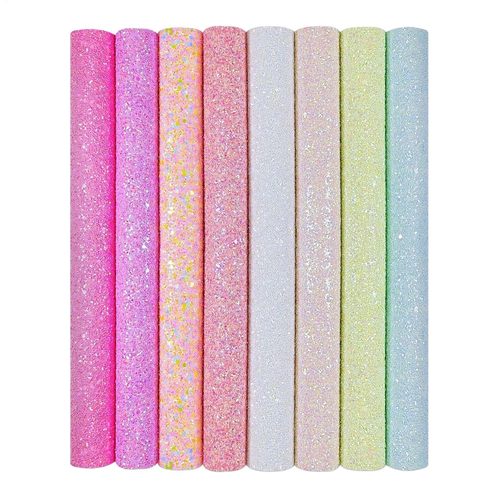 Láminas de purpurina para disfraces infantiles y scrapbooking casero
