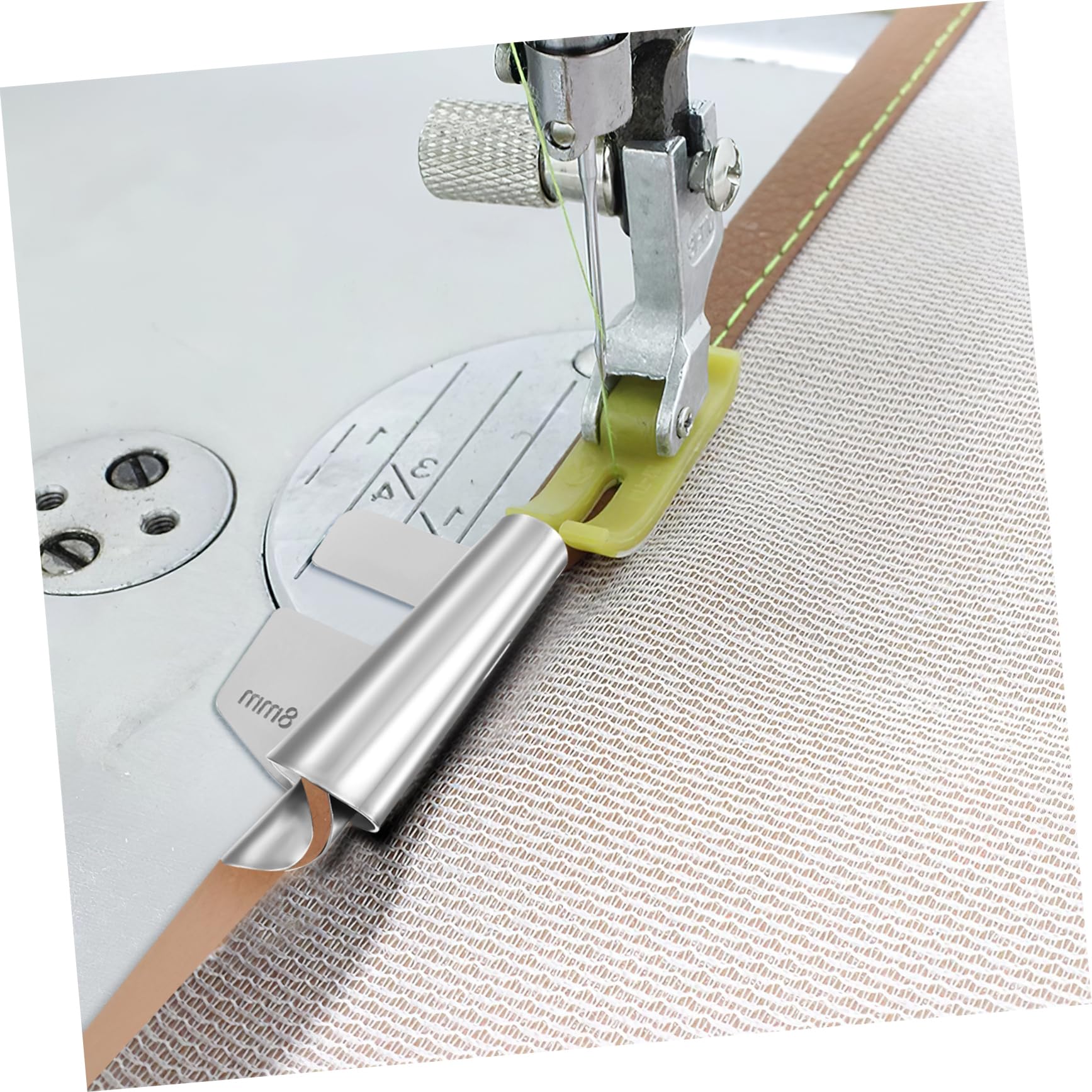 Lurrose 4 Sets Pie Para Dobladillo De Máquina De Coser Tablero De La Máquina De Coser Botones Prensatelas Para Maquina De Coser Puntada Máquina De Coser Para Principiantes Acero Inoxidable