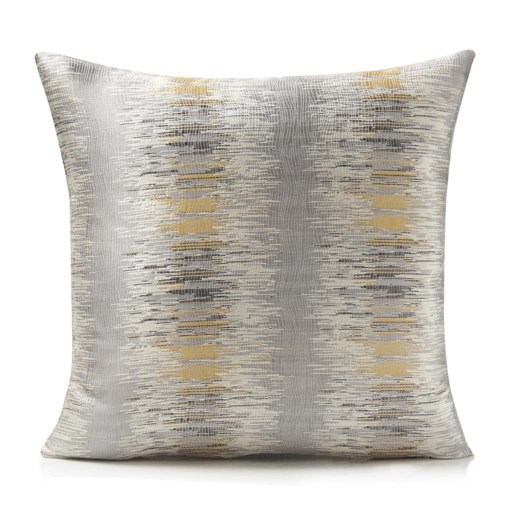 Alan Symonds REFLECTIONS 22" x 22" OCHRE CUSHION COVER