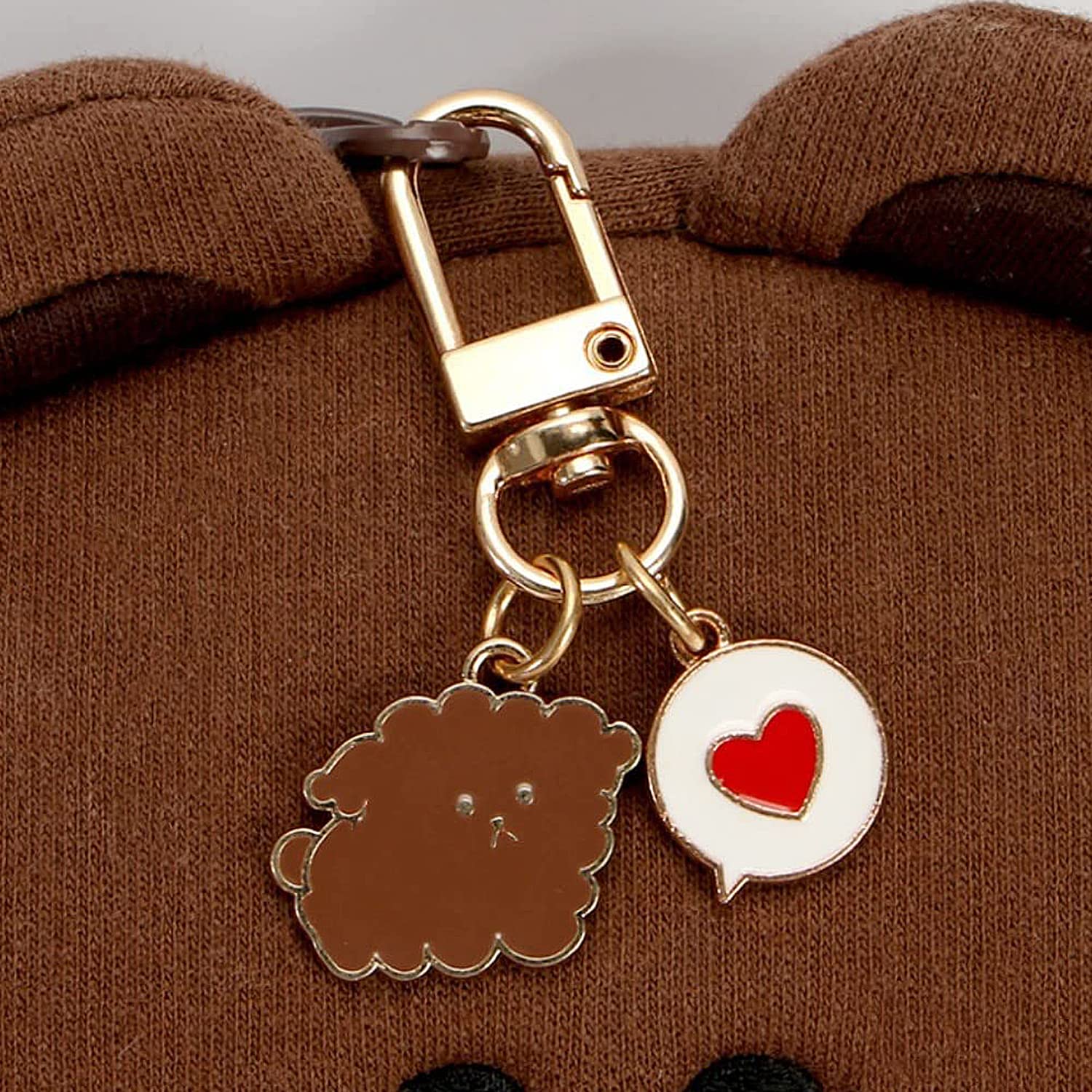 30 Moschettoni Girevoli Metallici | Ganci A Scatto Per Chiavi Borse Fai Da Te 6 Color - Foto 6