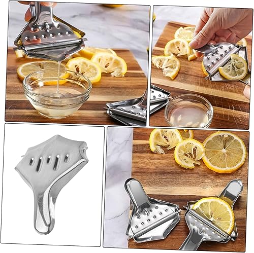 Miniatura 6 de SHOWERORO Exprimidor manual de limón prensador de cítricos trituradora de limones Exprimidor de frutas Exprimidor manual de frutas Exprimidor de