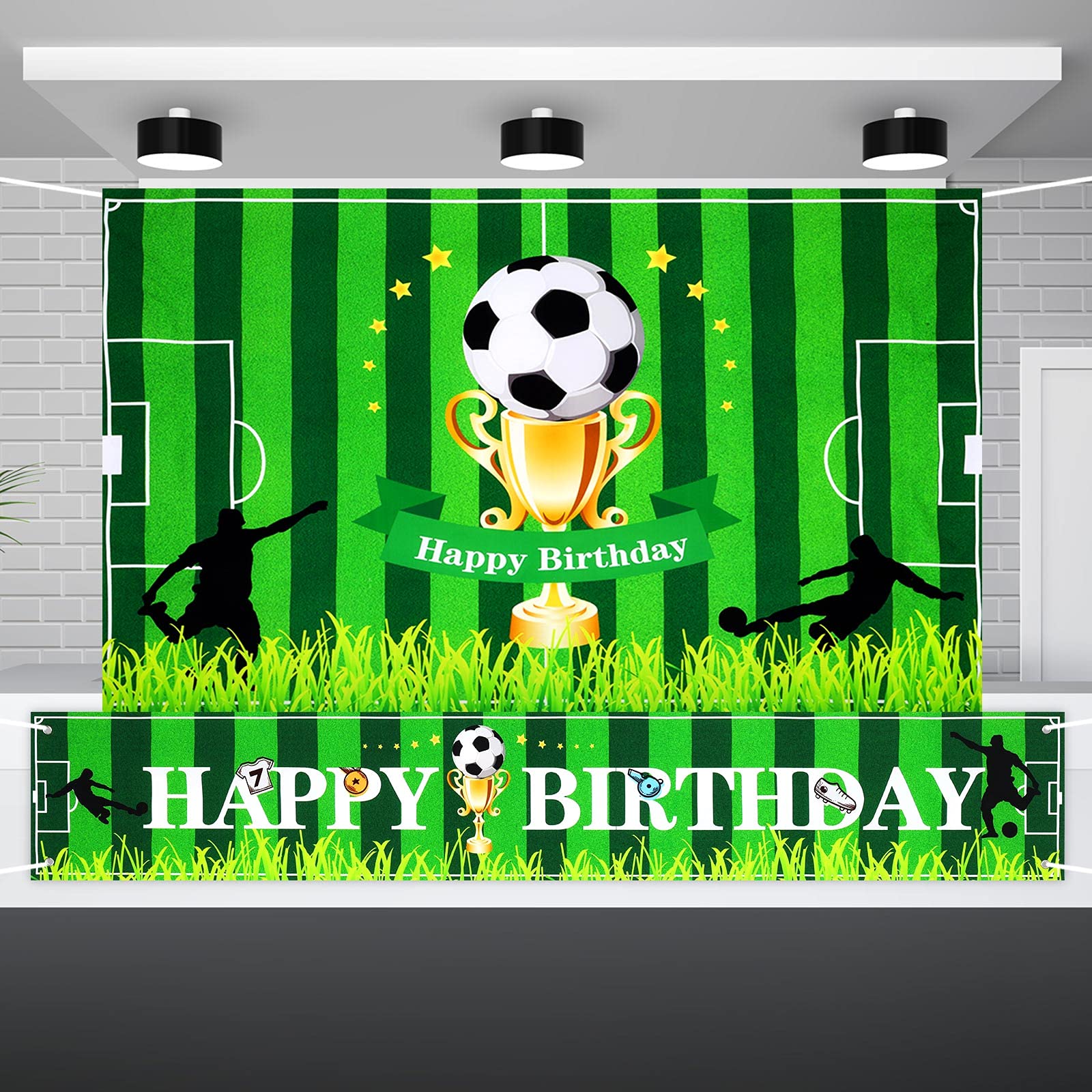 Buy Soccer Party Birthday Decorations Set Includes 5 x 3 Feet Soccer
