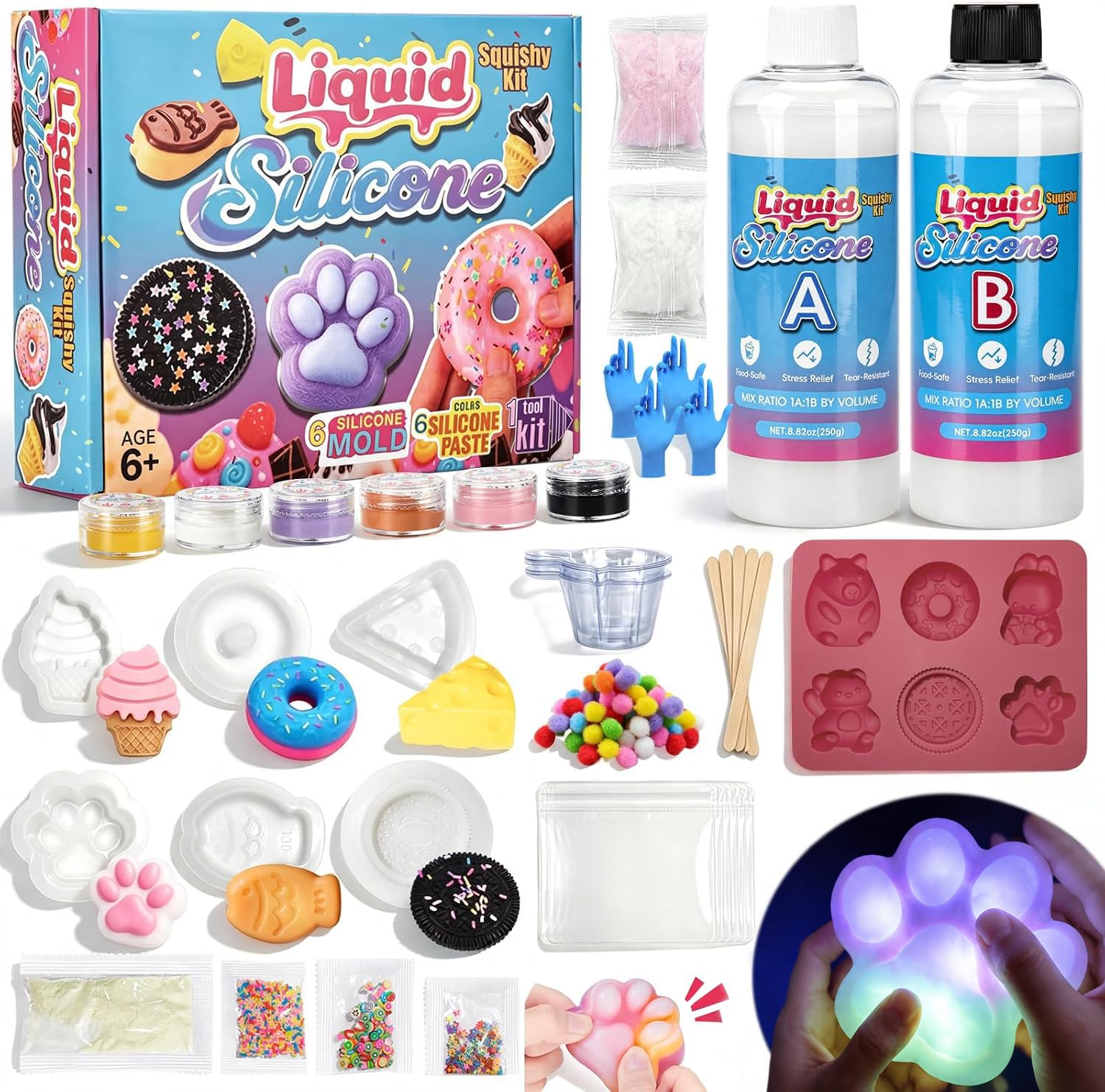 Squishy Selber Machen Set Squishies Selber für Kinder & Erwachsene