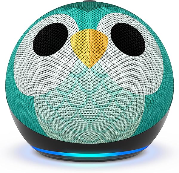 Echo Dot Kids (Neueste Generation) | Smarter WLAN- und Bluetooth-Lautsprecher mit Alexa | 1 Jahr Amazon Kids+ inklusive | Eulen-Design - 2