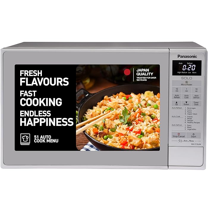 Panasonic NN-ST26JMFDG 20 Litre 800W Countertop Microwave