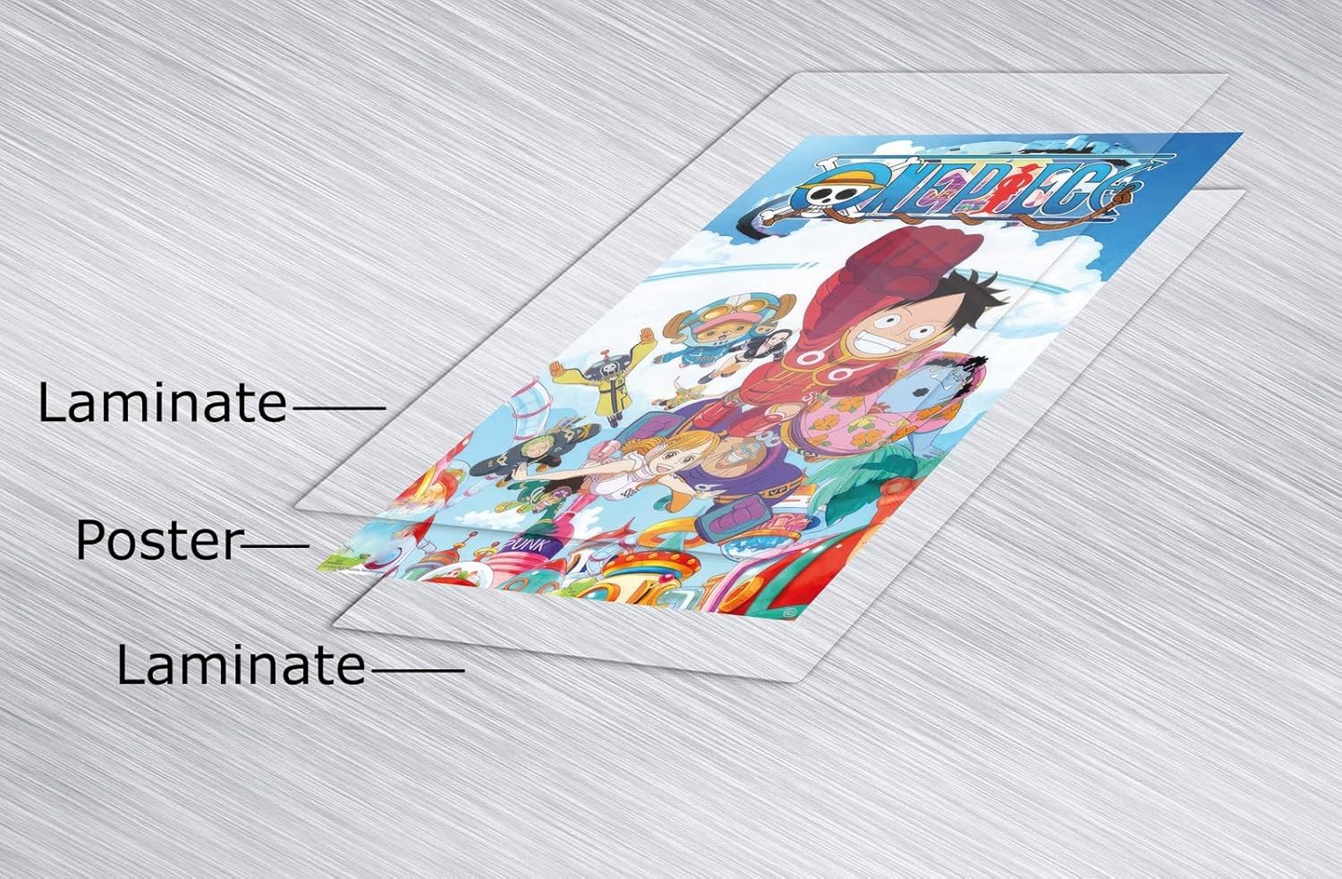 One Piece - Anime TV Show Poster (Egg Head) (Size: 24" x 36") (Laminated Poster)
