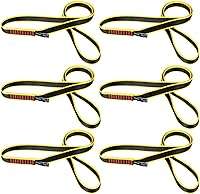 KINGTLE 20mm Nylon Climbing Sling 22kN UIAA Certified Runner - Durable Rock Climbing Webbing Straps for Mountaineering