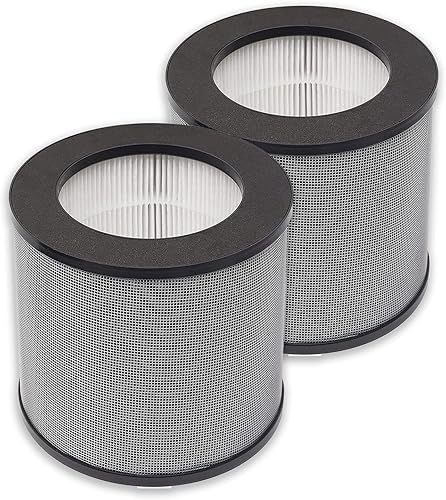 Miniatura 1 de PUREBURG Filtros de repuesto HSE600 compatibles con purificador de aire HATHASPACE HARMONY 600 HEPA, paquete de 2 unidades H13 True HEPA de 4 etapas