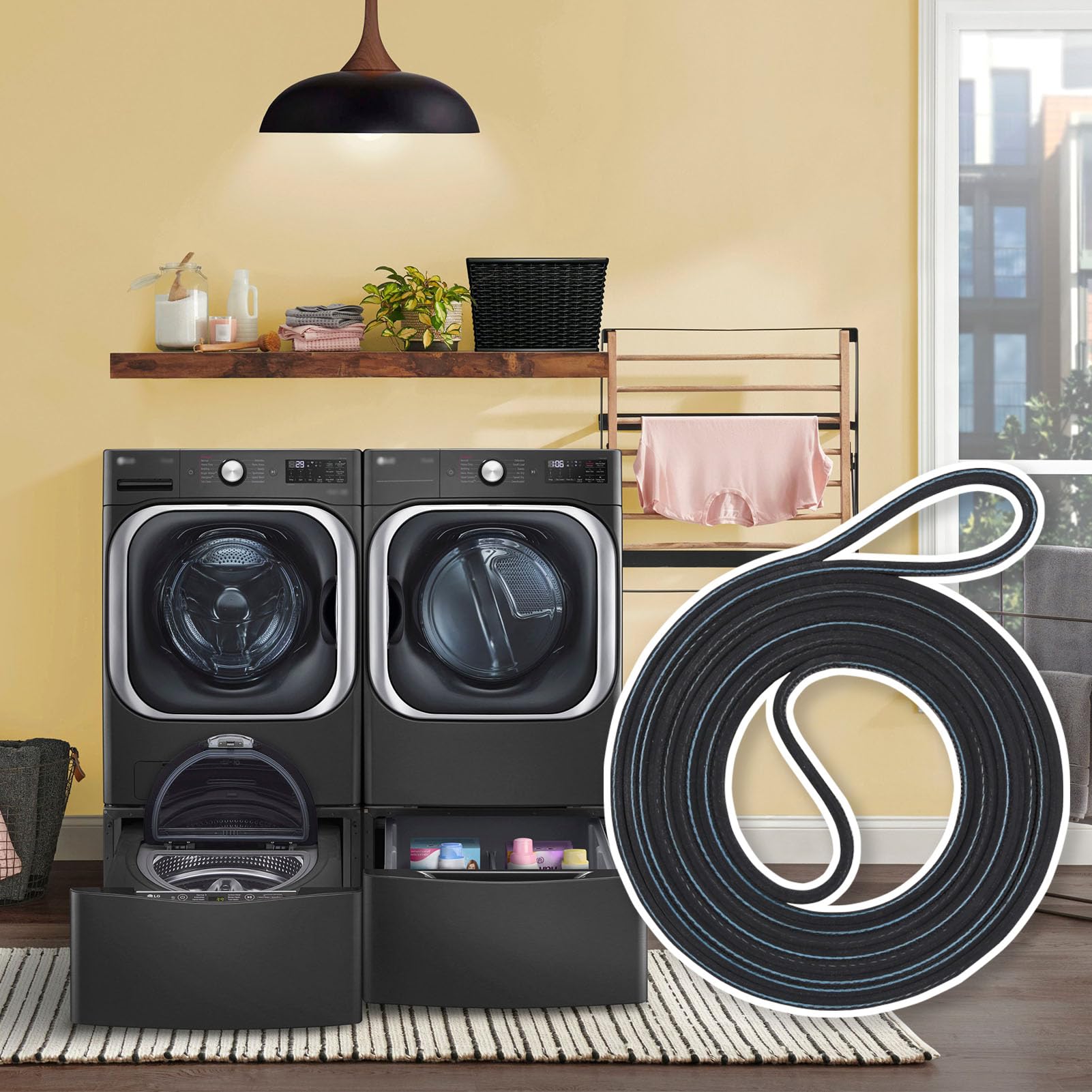 341241 Cinghia Del Tamburo Dell'asciugatrice - Fornore Di HVAC - Foto 2